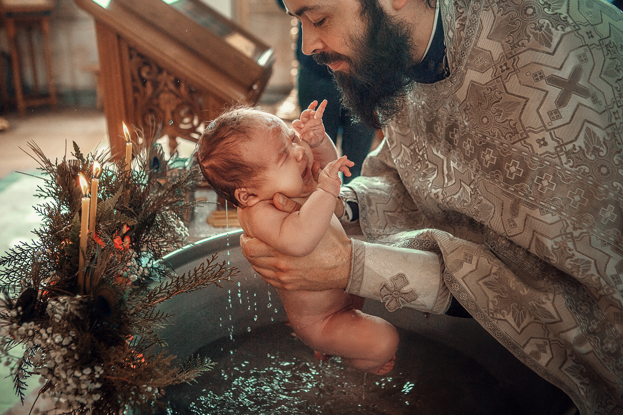 Таинство Крещения Миланы. Фотограф на крестины
