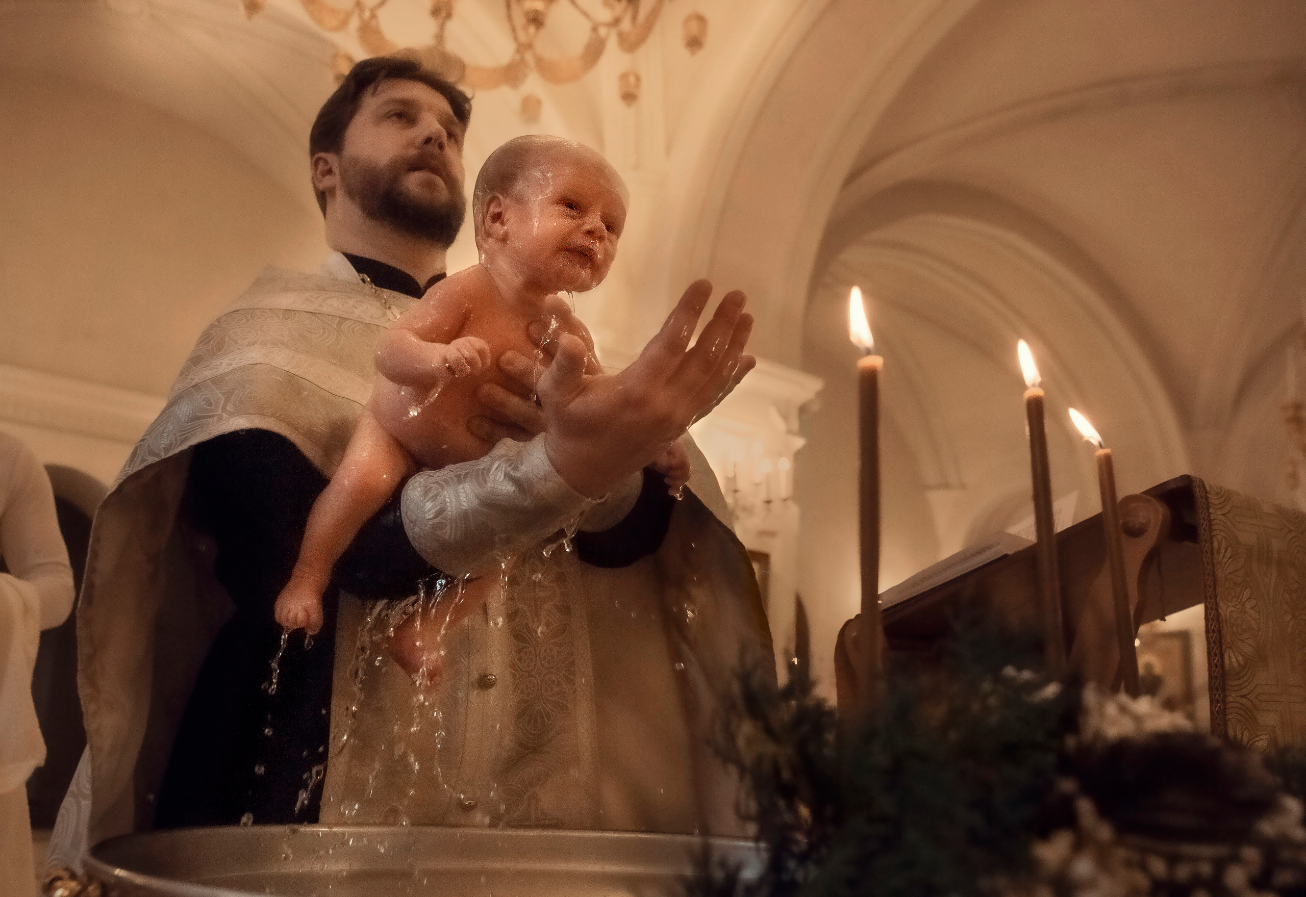 Таинство Крещения Андрея. Фотограф на крестины
