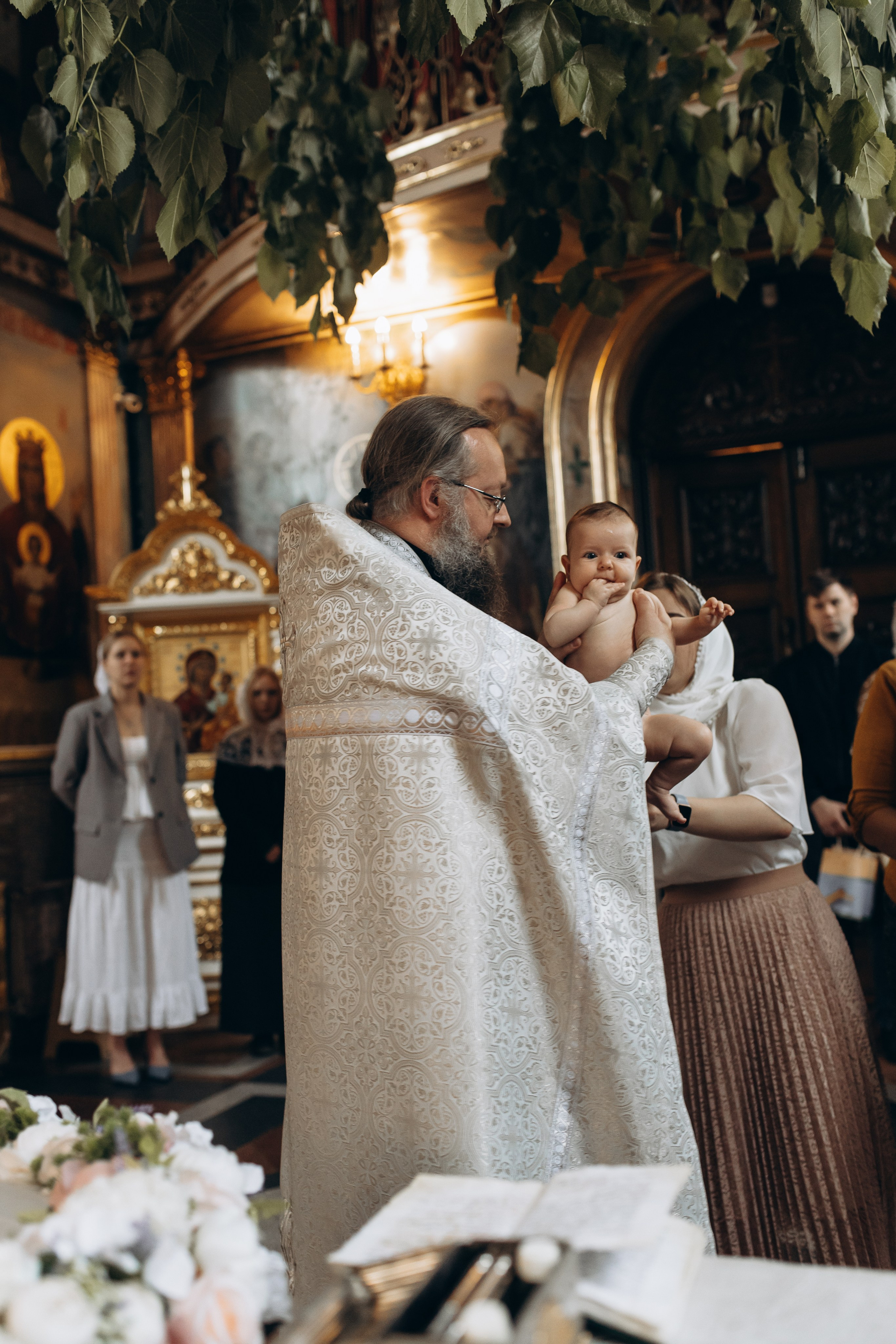 Крещение Сашеньки. Самый теплый фотограф в Краснодаре Рябоконь Ксения