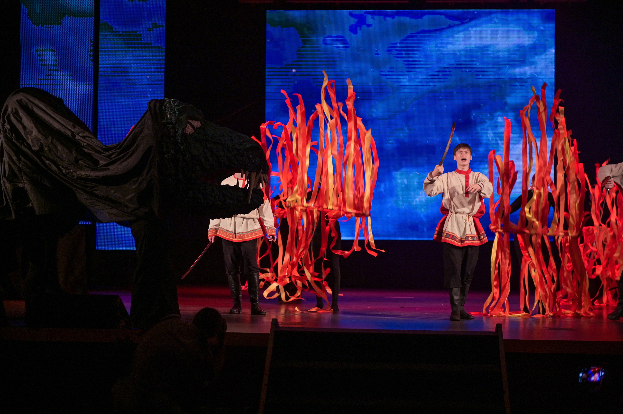 Дипломный проект студентов института культуры. Видеооператор и фотограф Таисия Любимова