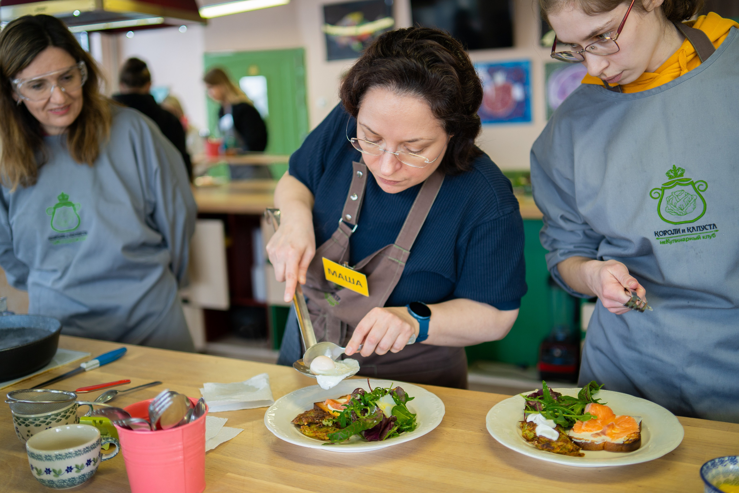 Бизнес — завтрак в «Королях и Капусте». Фотограф Иван Шабунов