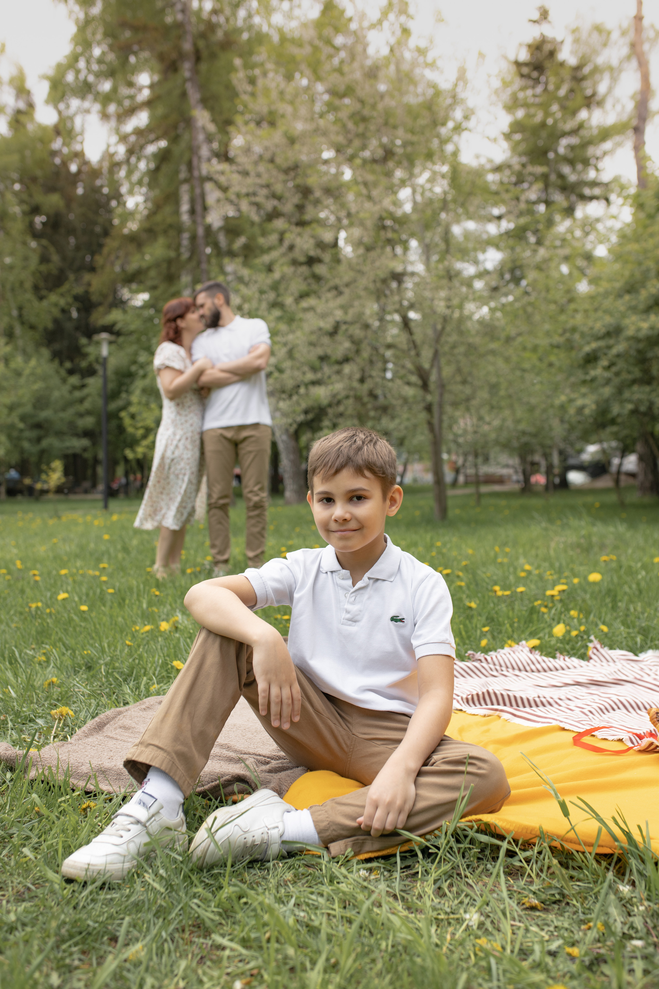 Семейная фотосессия в парке. Фотограф в Железнодорожном и Балашихе