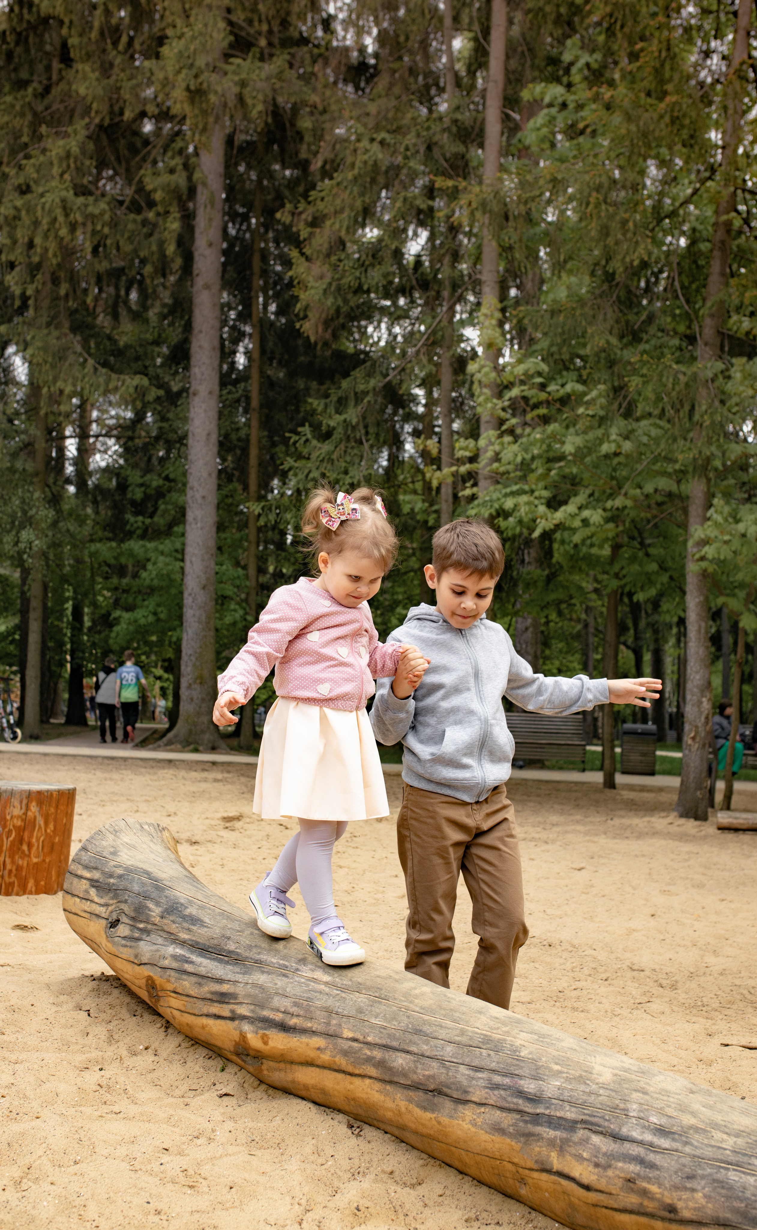 Семейная фотосессия в парке. Фотограф в Железнодорожном и Балашихе