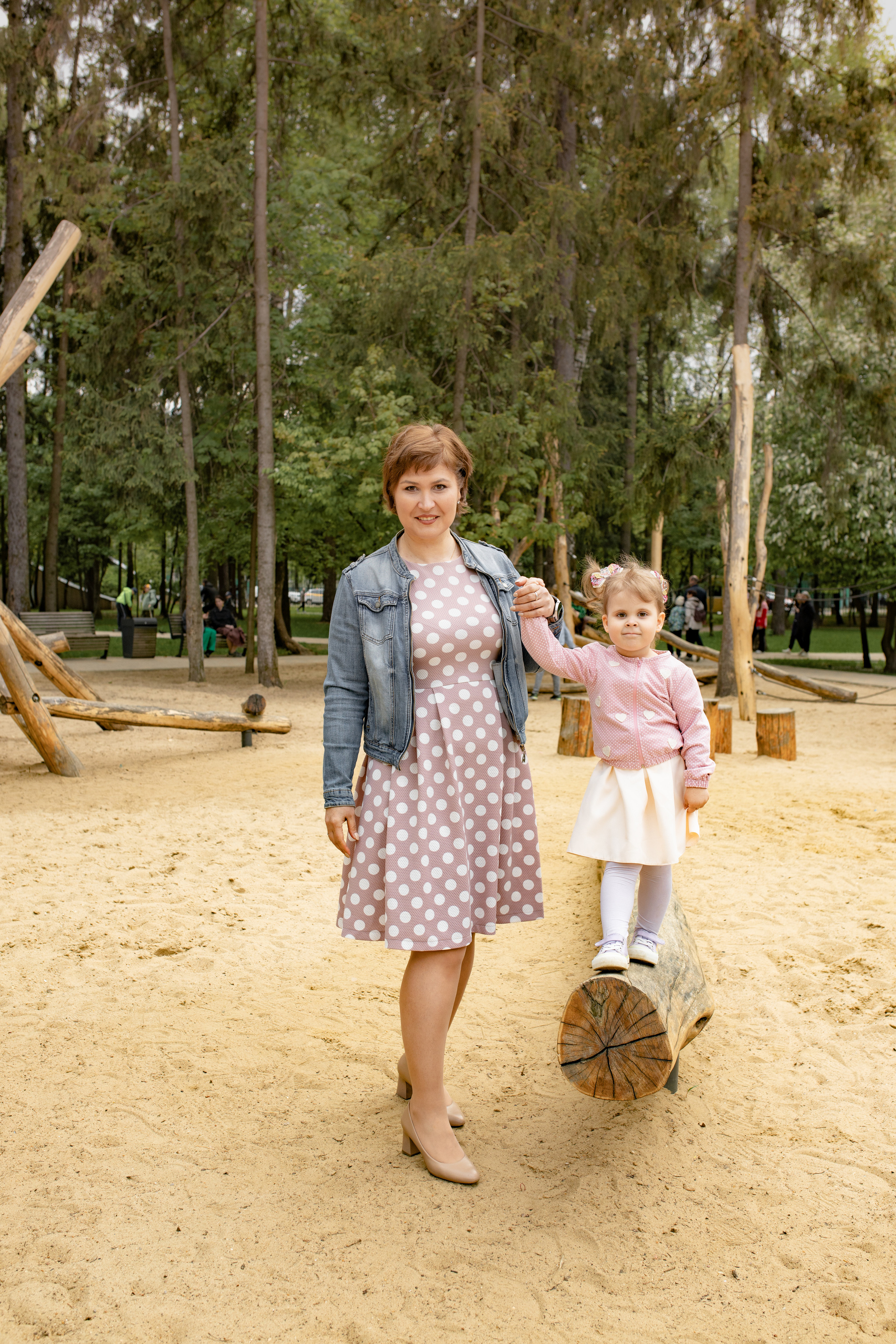 Семейная фотосессия в парке. Фотограф в Железнодорожном и Балашихе