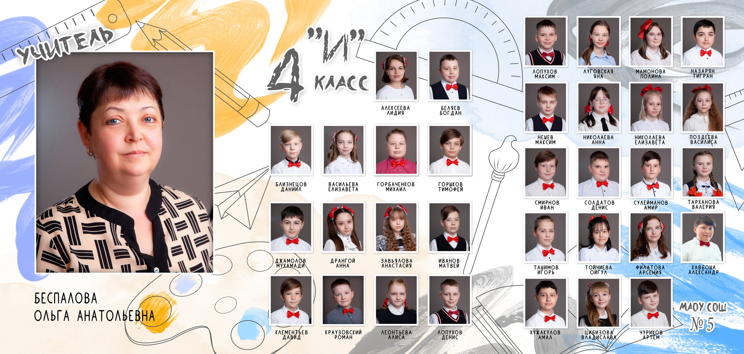 Трюмо для 4 класса. Фотограф в Железнодорожном и Балашихе