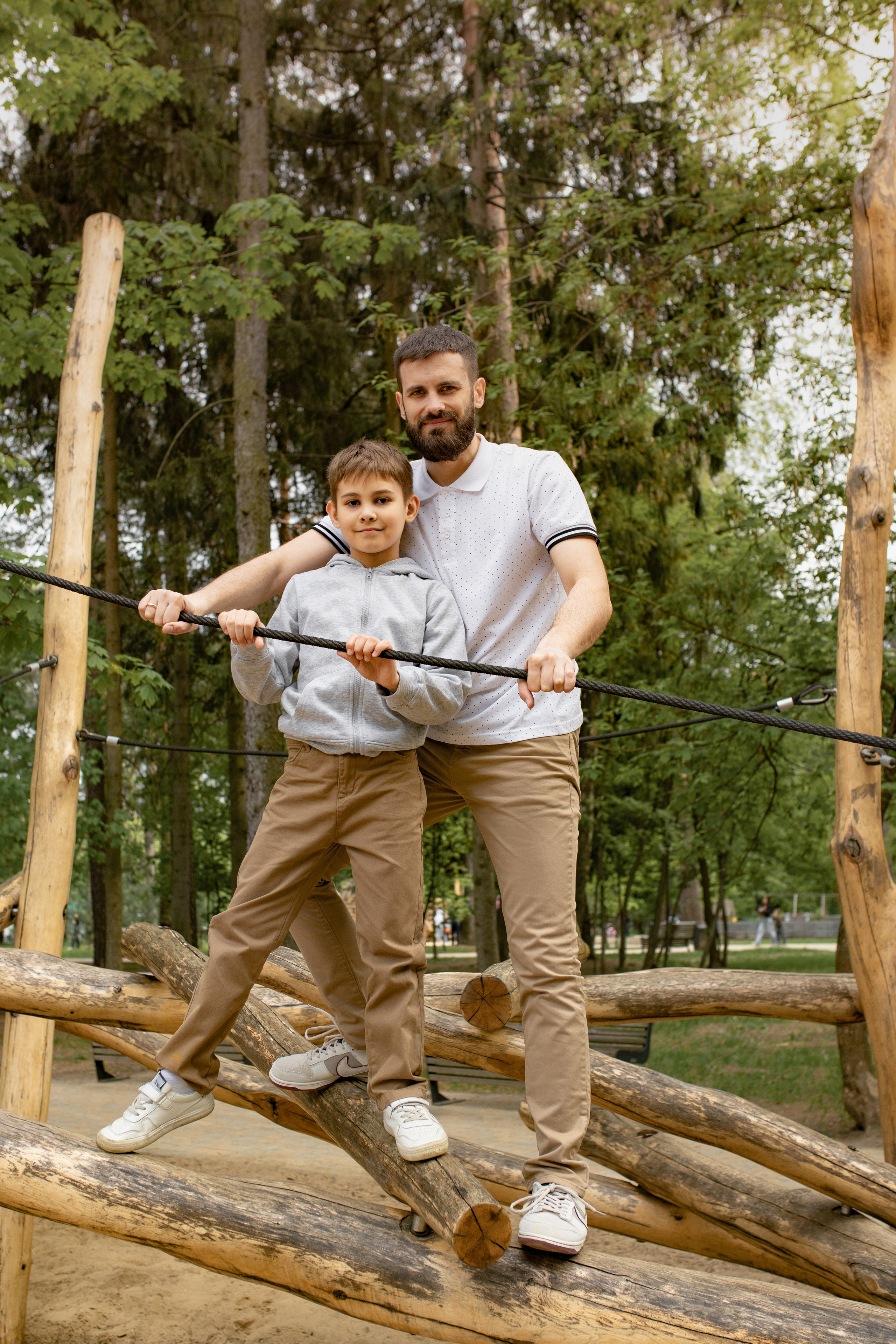 Семейная фотосессия в парке. Фотограф в Железнодорожном и Балашихе