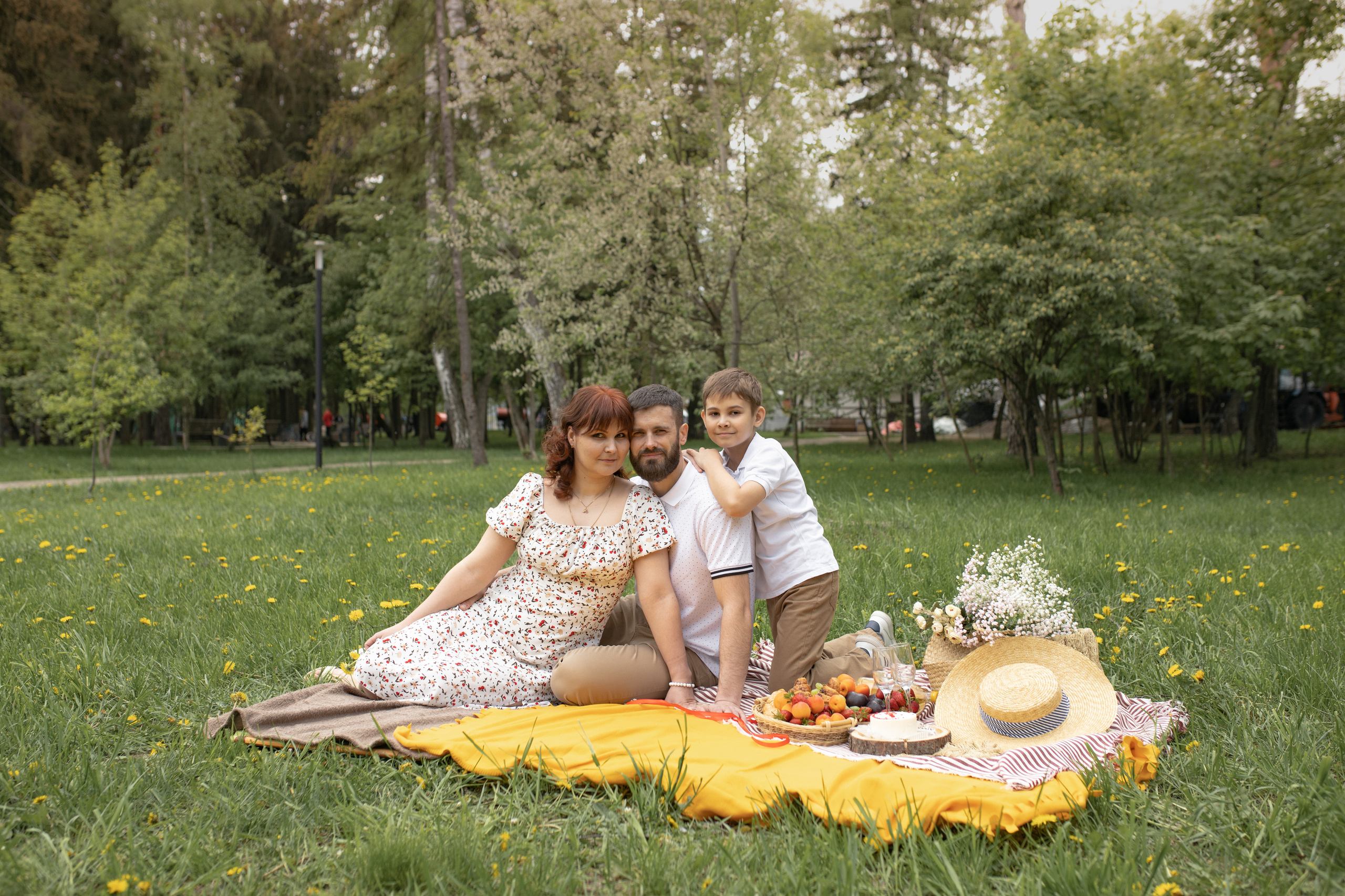 Семейная фотосессия в парке. Фотограф в Железнодорожном и Балашихе