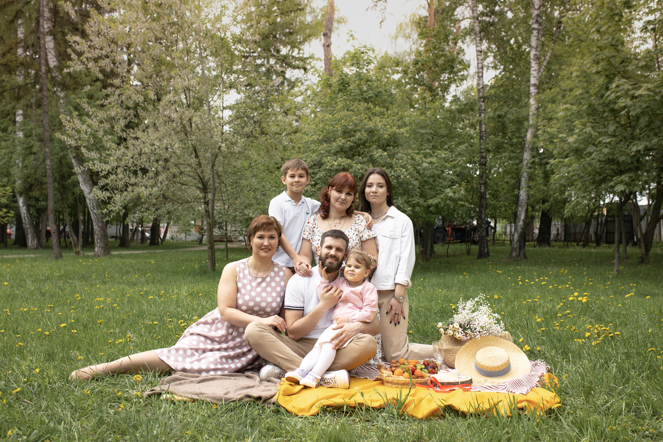 Семейная фотосессия в парке. Фотограф в Железнодорожном и Балашихе