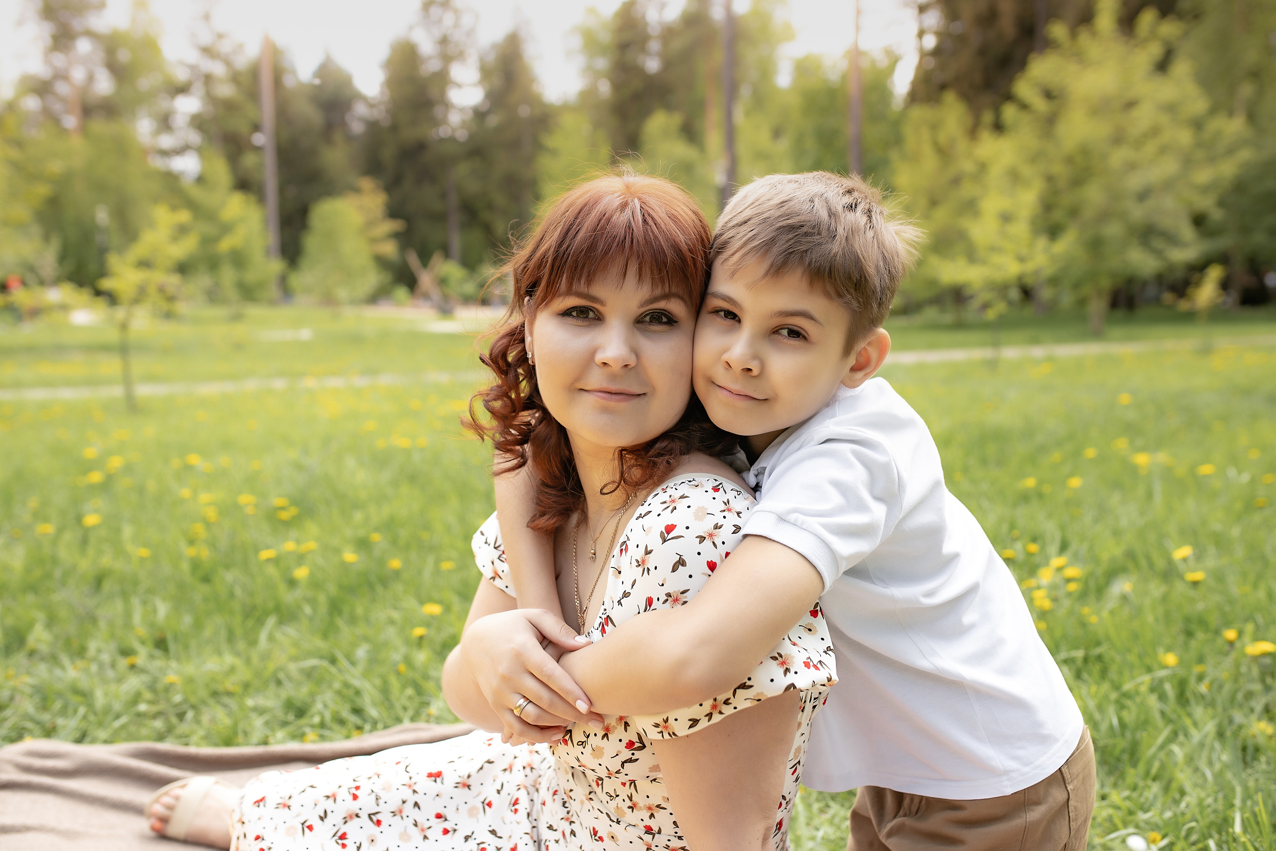 Семейная фотосессия в парке. Фотограф в Железнодорожном и Балашихе