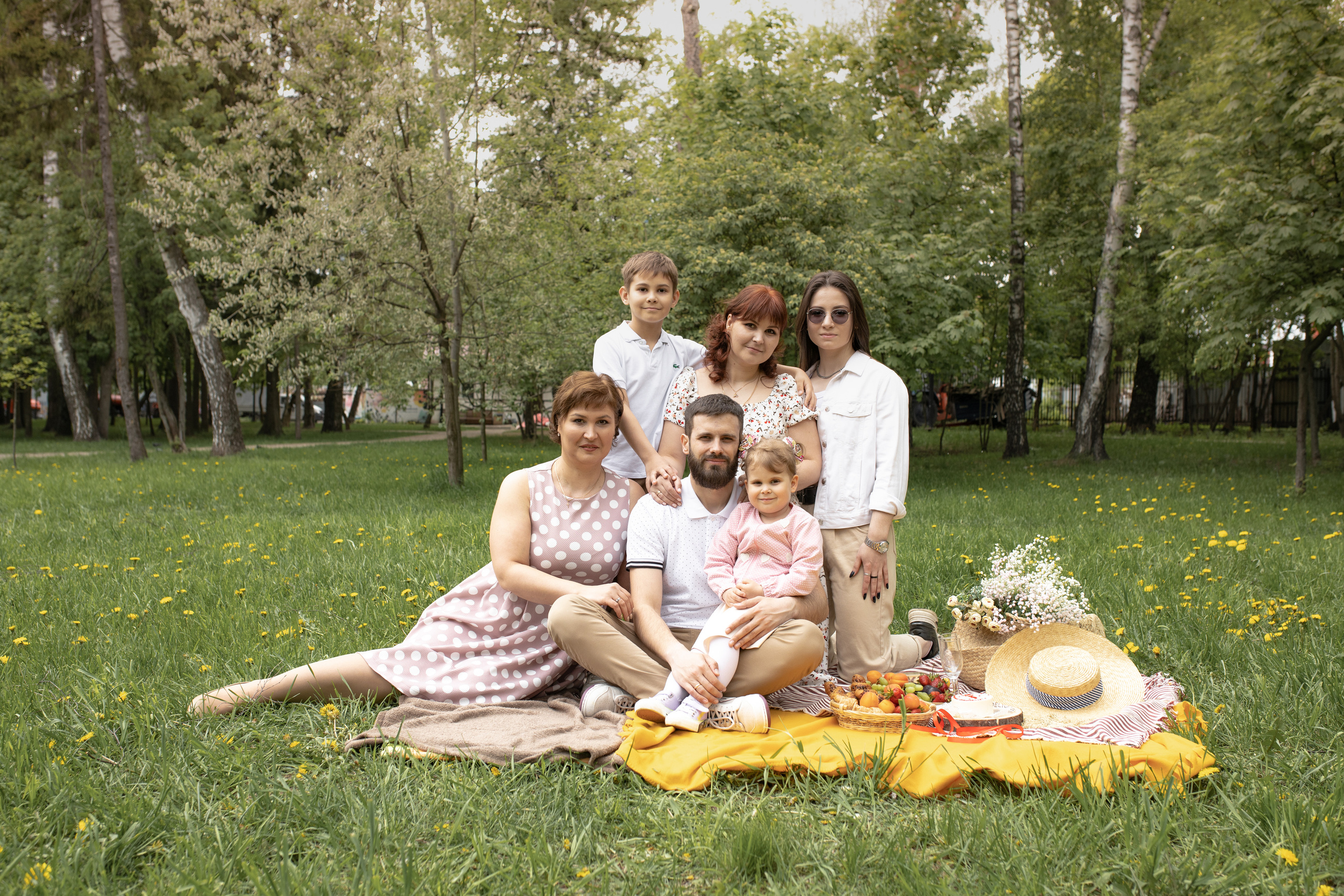 Семейная фотосессия в парке. Фотограф в Железнодорожном и Балашихе