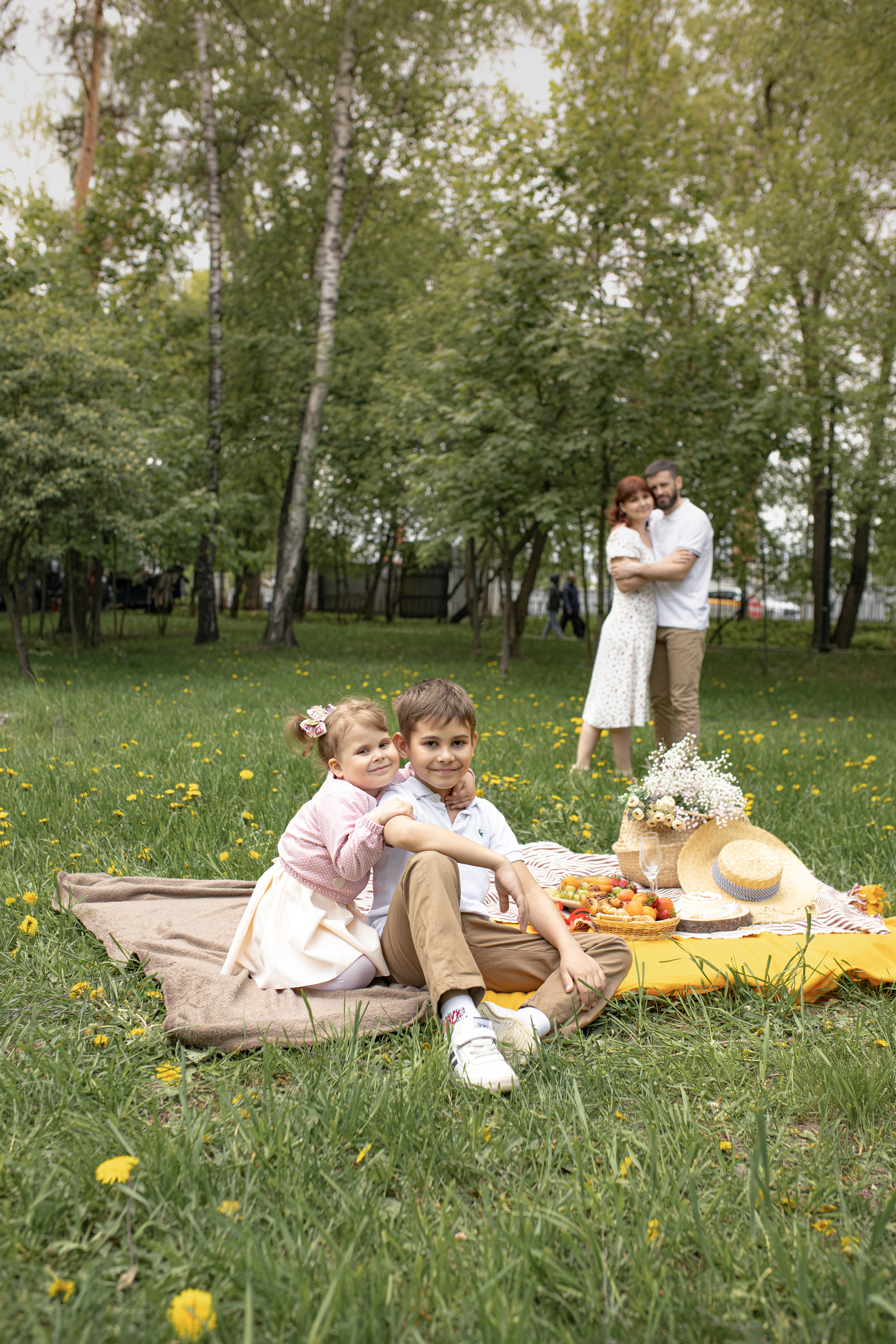 Семейная фотосессия в парке. Фотограф в Железнодорожном и Балашихе
