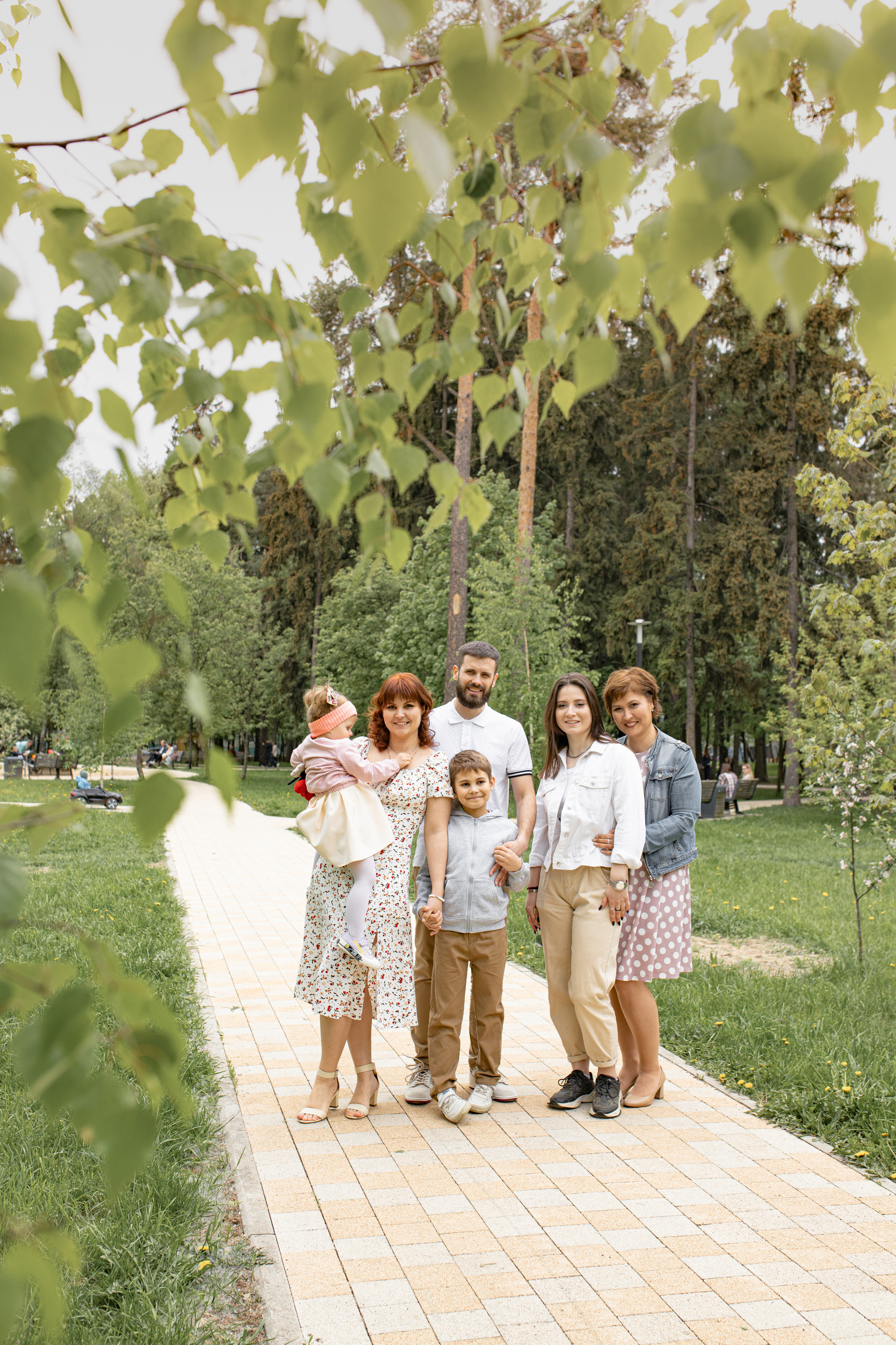 Семейная фотосессия в парке. Фотограф в Железнодорожном и Балашихе