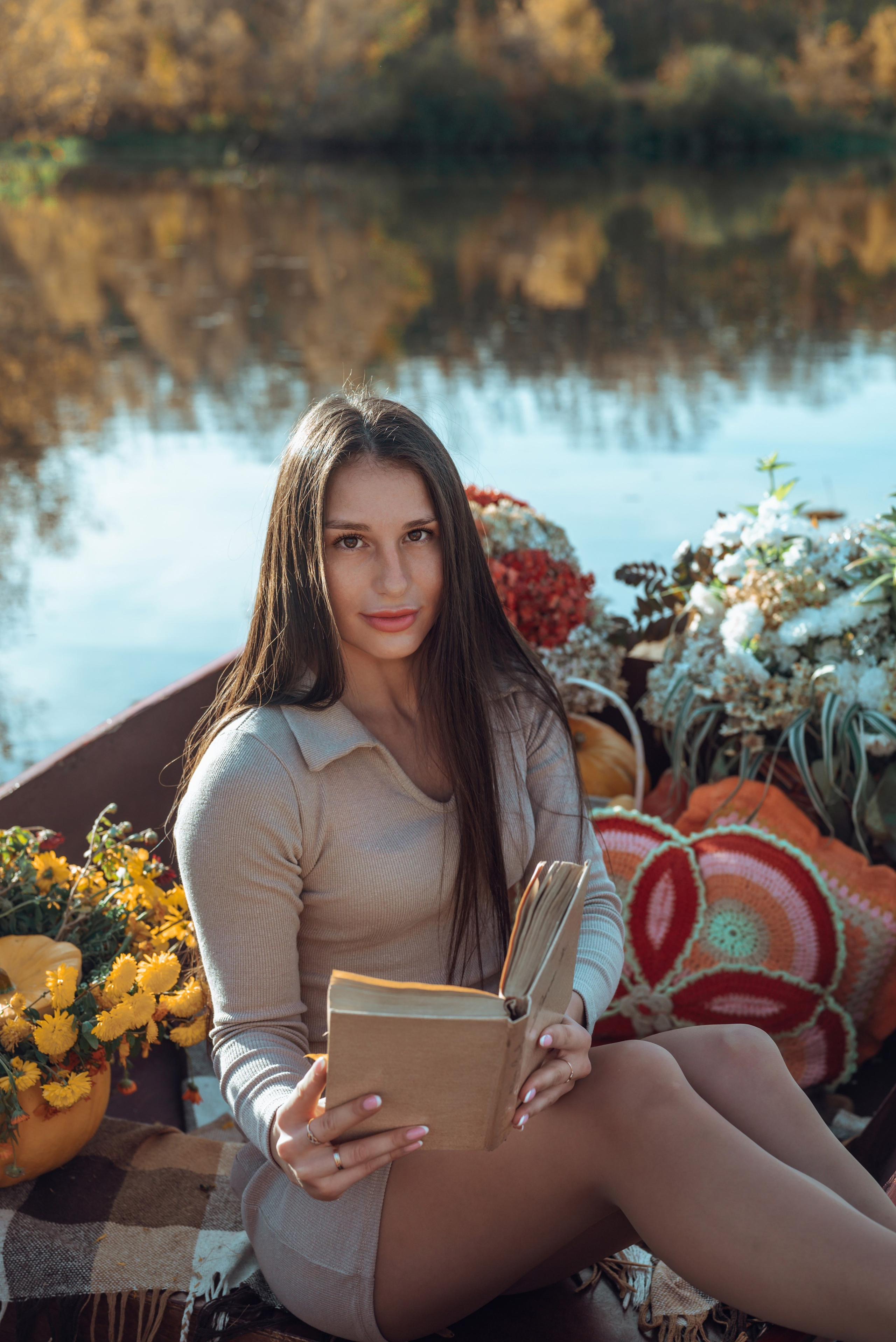 Фотопроект с осенней лодкой. Фотограф в городе Салават