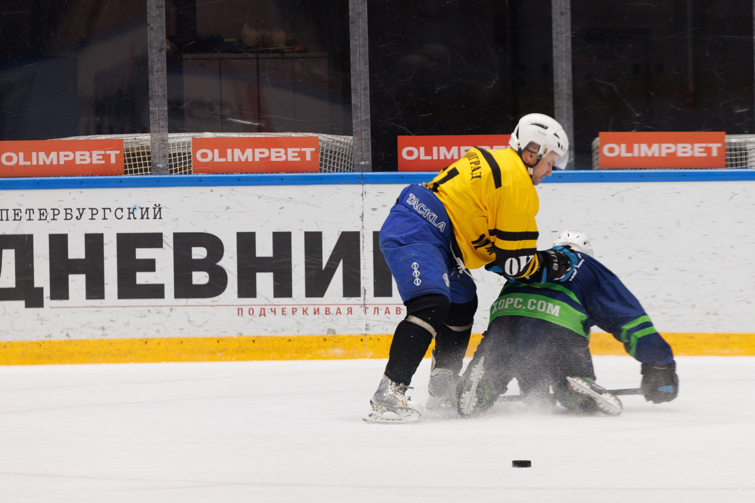 НХЛ (40+) Ижорец — Хорс 3-3. Фотограф Александр Заломаев