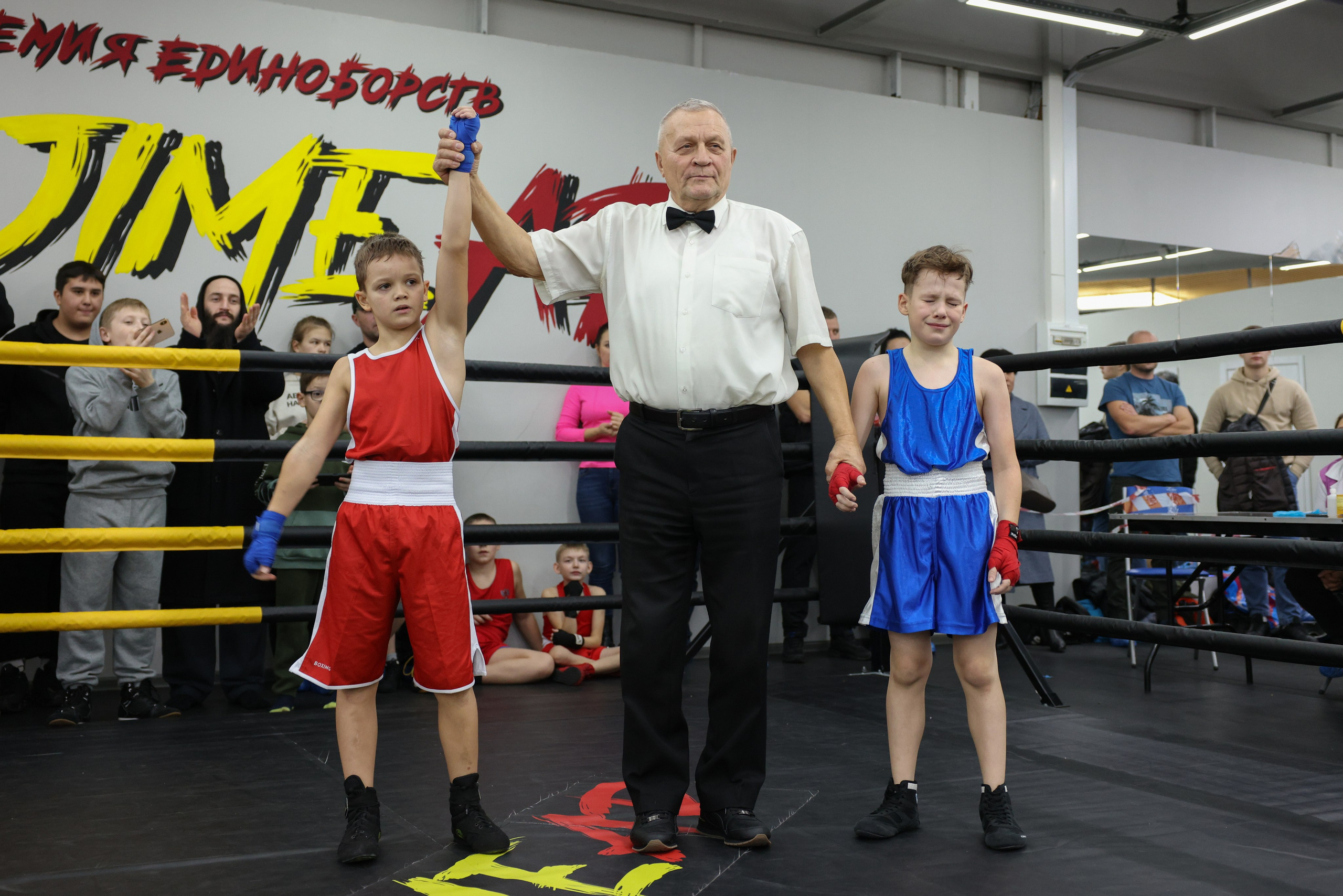 Открытый ринг «кубок ООО «ТЭК НеваСпецТяж». Фотограф Александр Заломаев