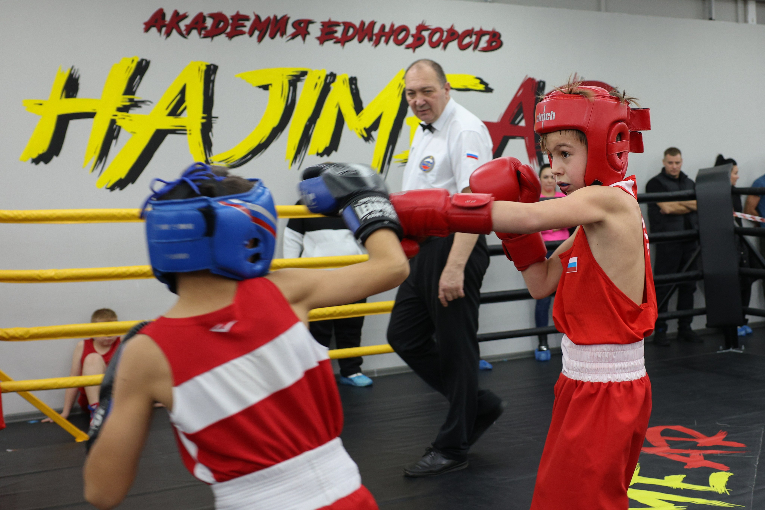 Открытый ринг «кубок ООО «ТЭК НеваСпецТяж». Фотограф Александр Заломаев