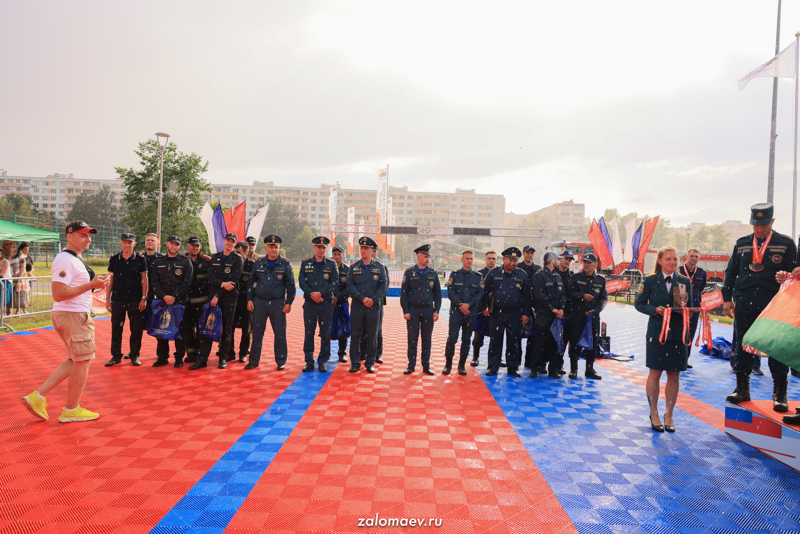 Сильнейший пожарный. Фотограф Александр Заломаев