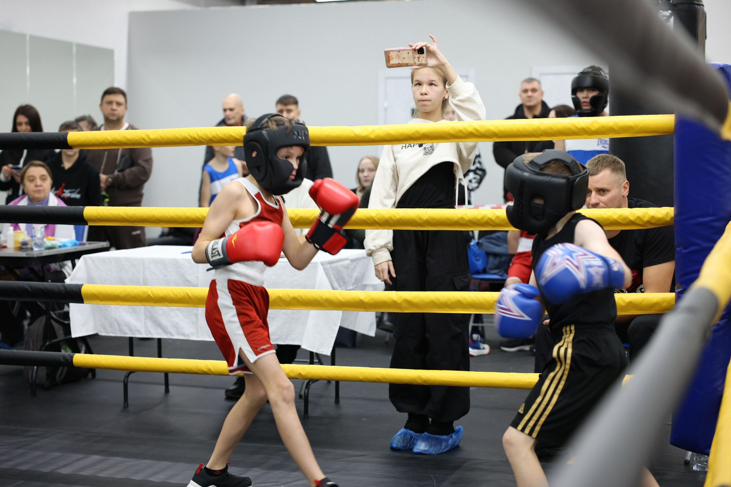 Открытый ринг «кубок ООО «ТЭК НеваСпецТяж». Фотограф Александр Заломаев