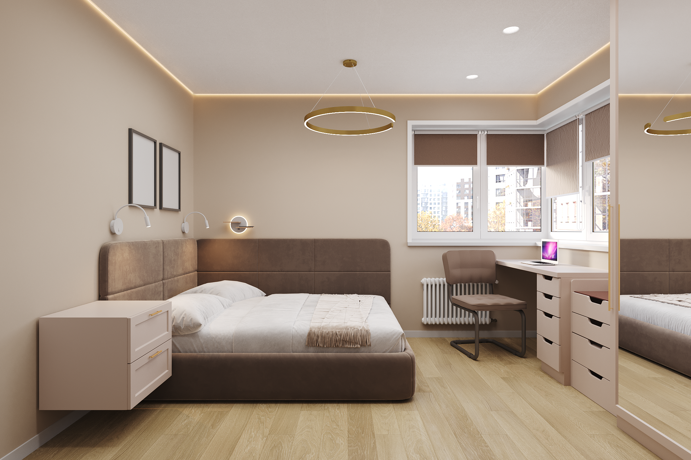 Квартира Коммунарка. 3D-визуализации
