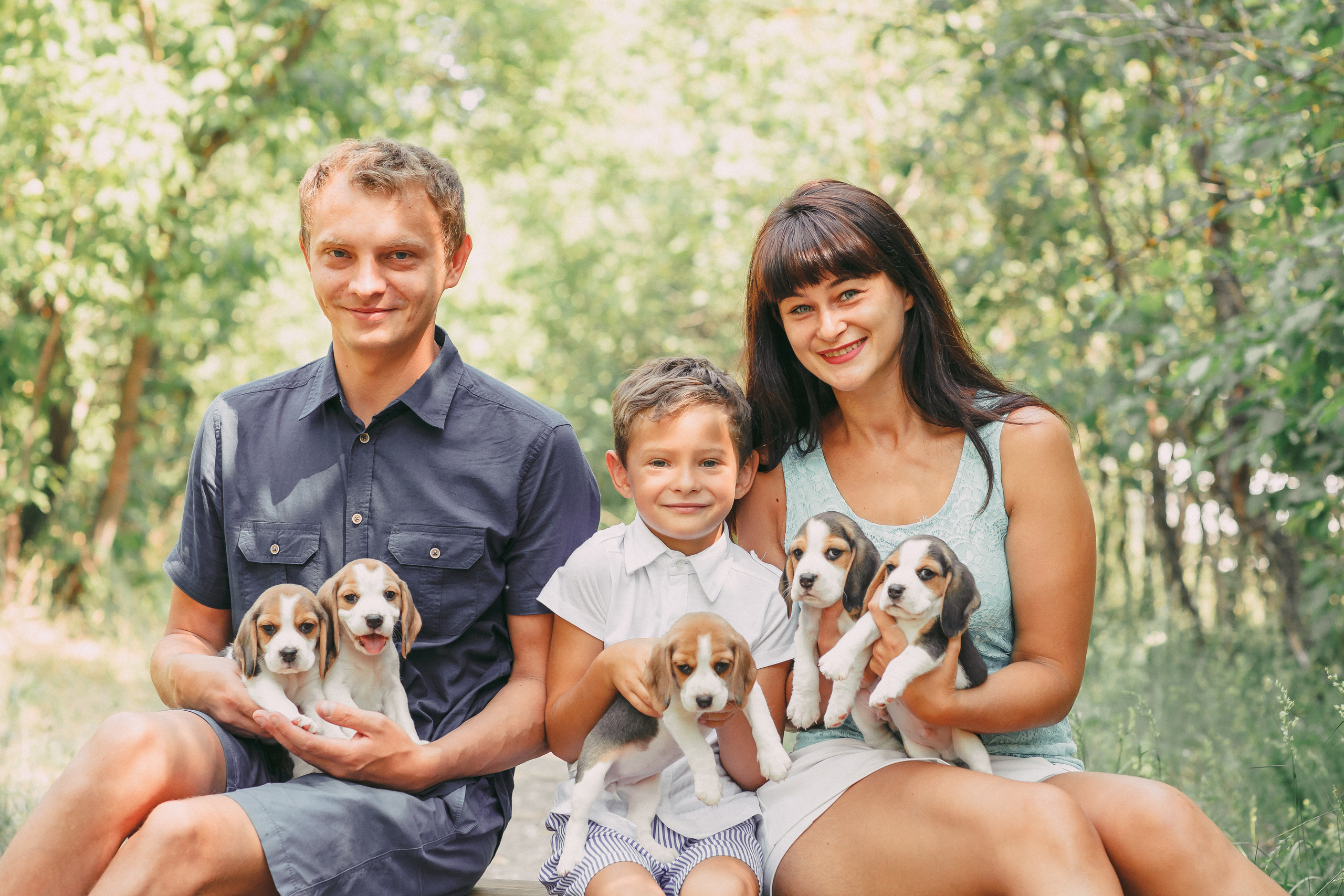 Фотопроектсо щенками Бигли. Свадебный, семейный фотограф в Дзержинске, Нижнем Новгороде Наталья Хр