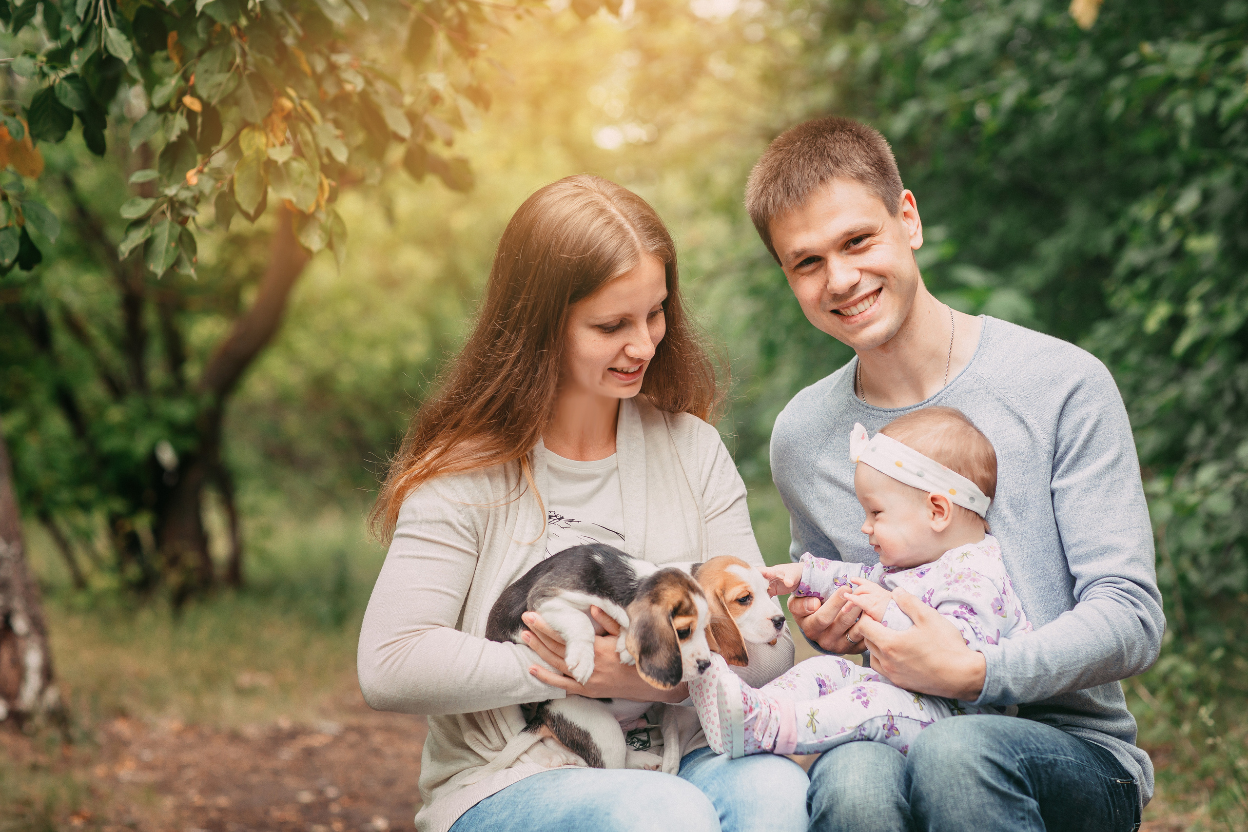 Фотопроектсо щенками Бигли. Свадебный, семейный фотограф в Дзержинске, Нижнем Новгороде Наталья Хр