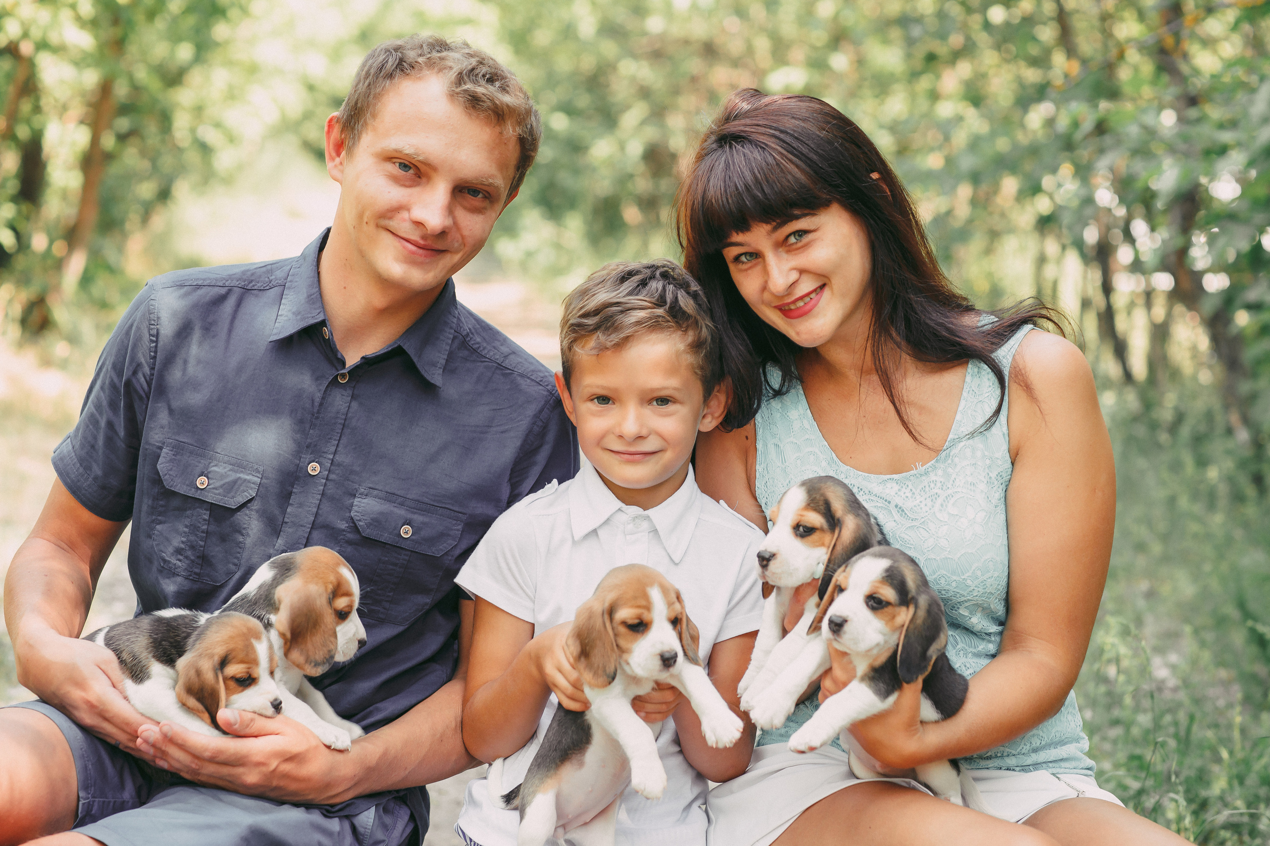 Фотопроектсо щенками Бигли. Свадебный, семейный фотограф в Дзержинске, Нижнем Новгороде Наталья Хр