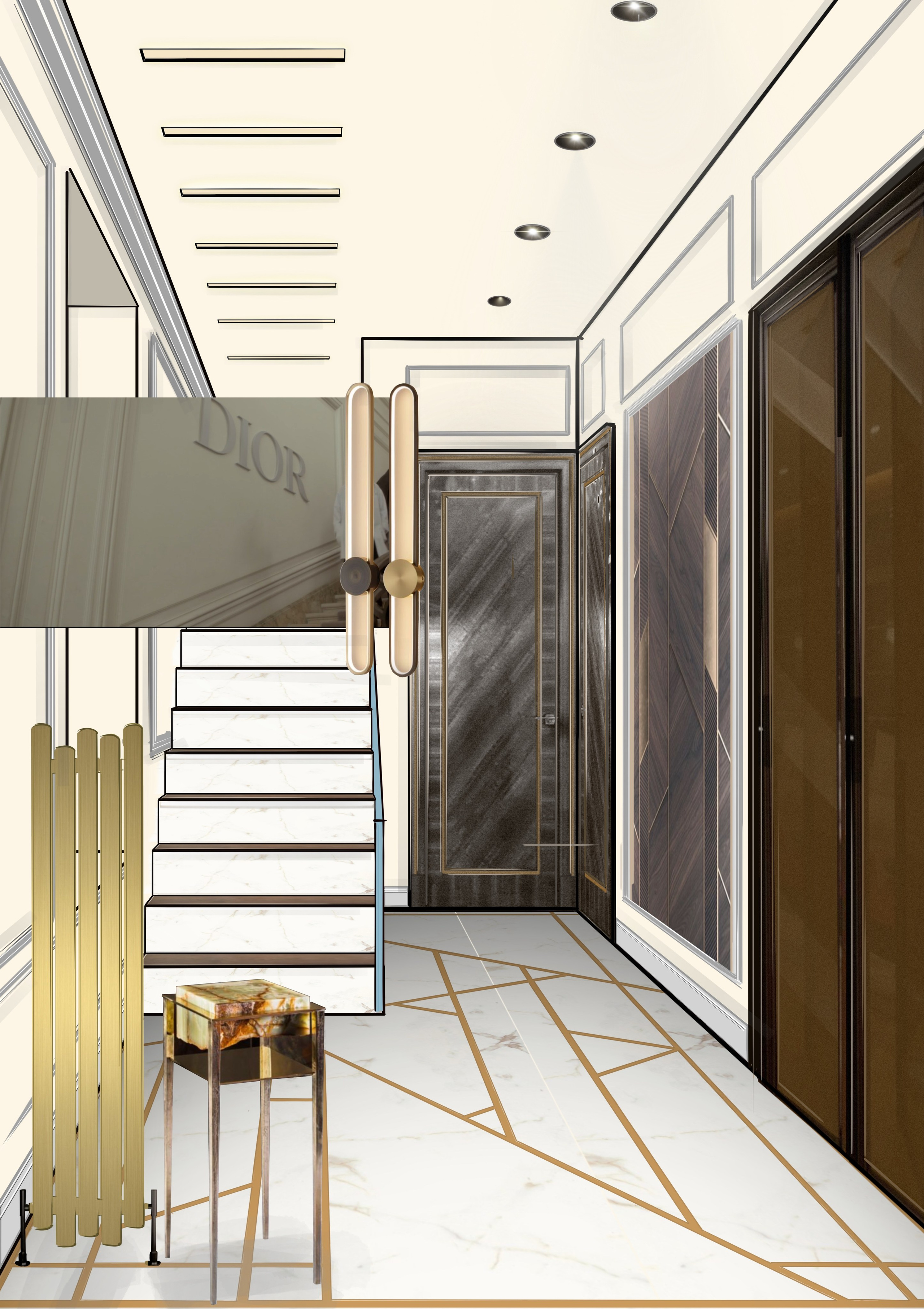 Проект: «Шоколад» в деревне Витенево | Дизайн от Анны Филаретовой