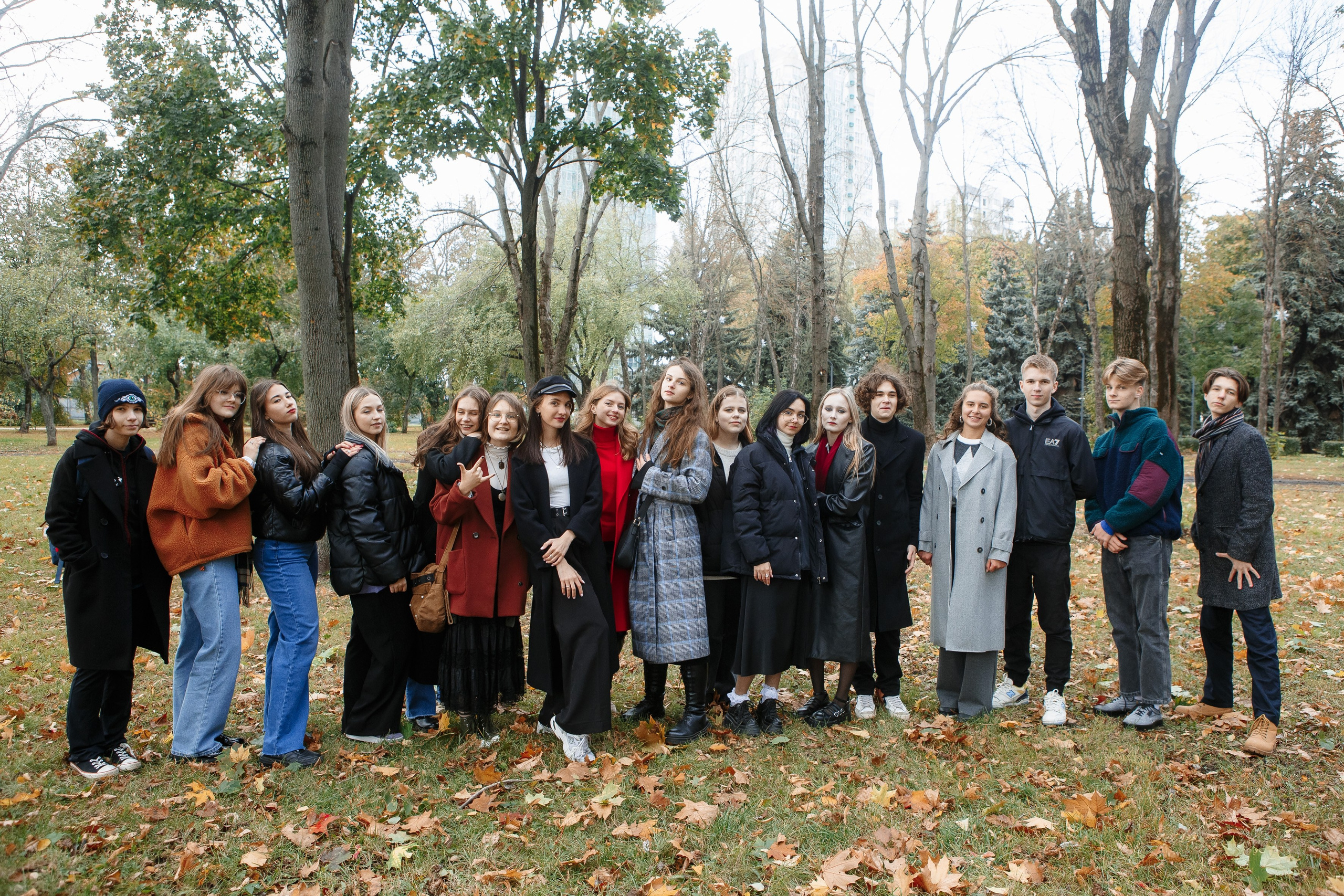 Осень Гимназия 12 11 А 2023. Свадебный и портретный Фотограф в Липецке Дмитрий Котюков