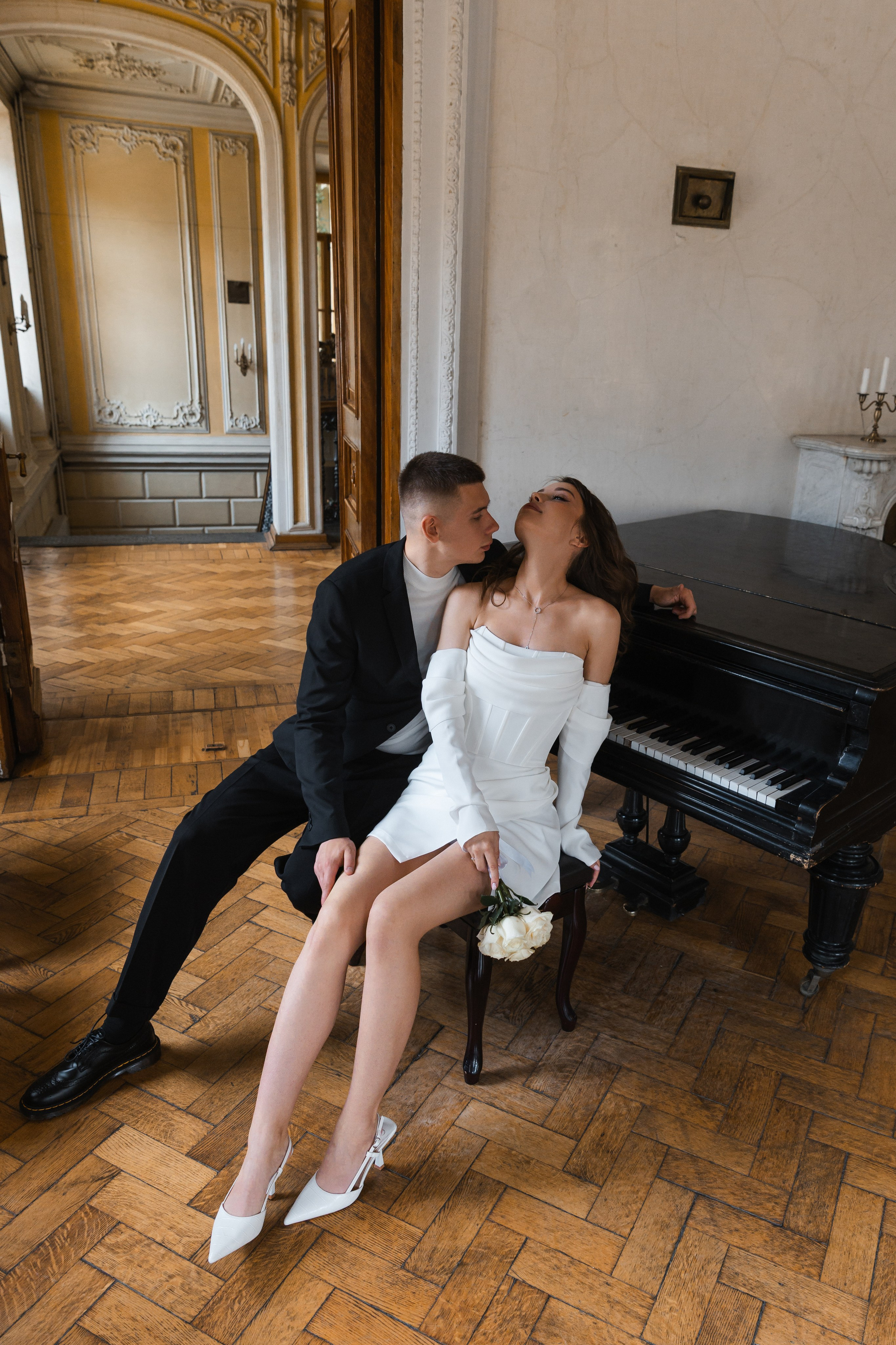 Даниил и Анастасия. Свадебная фотосессия в Библиотеке-читальне им. А. С. Пушкина. Фотограф и видеограф Анна Домашенко