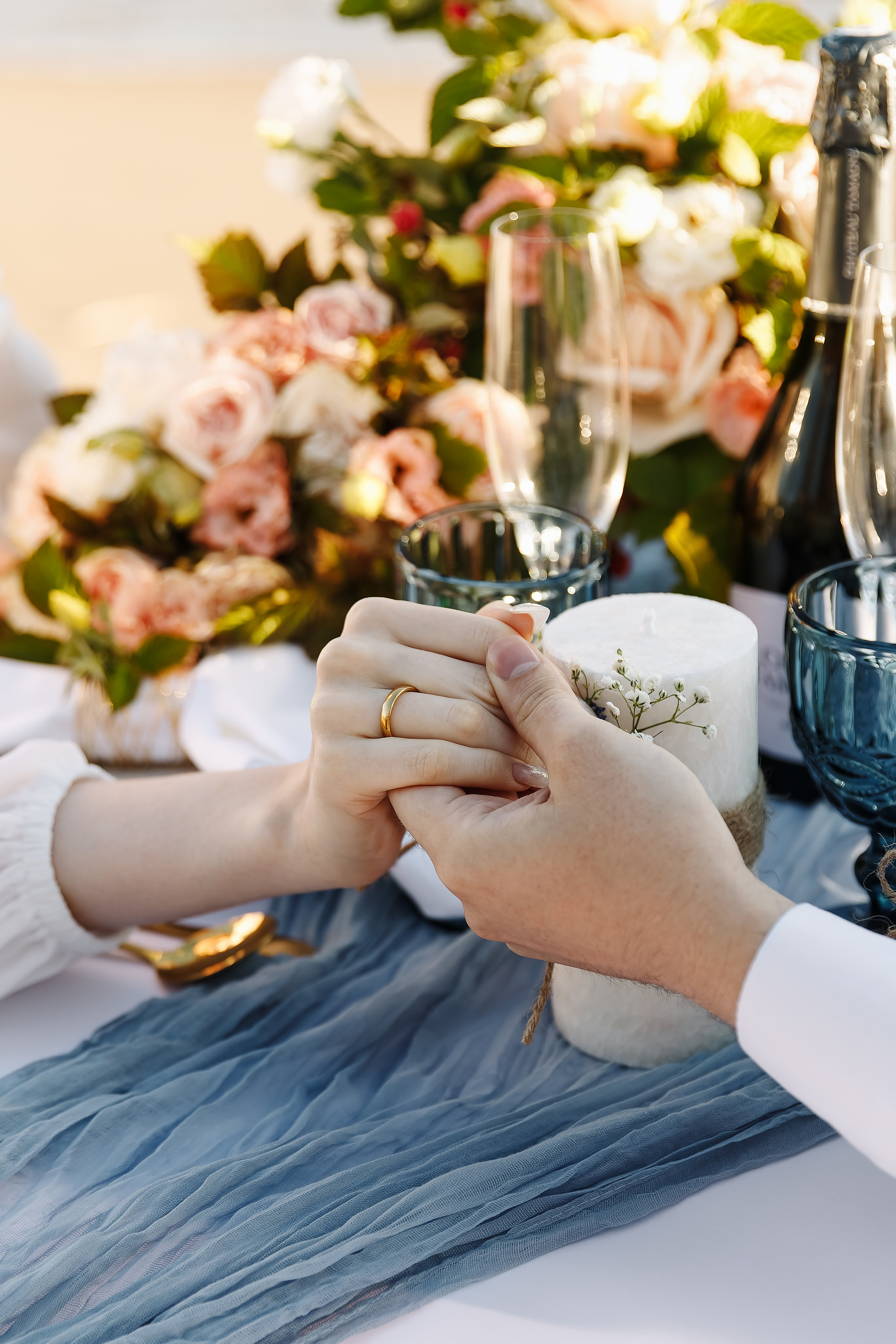 Яна и Давид — свадебная фтосессия на заливе. Свадебный и портретный фотограф в Санкт-Петербурге Анна Демьянова