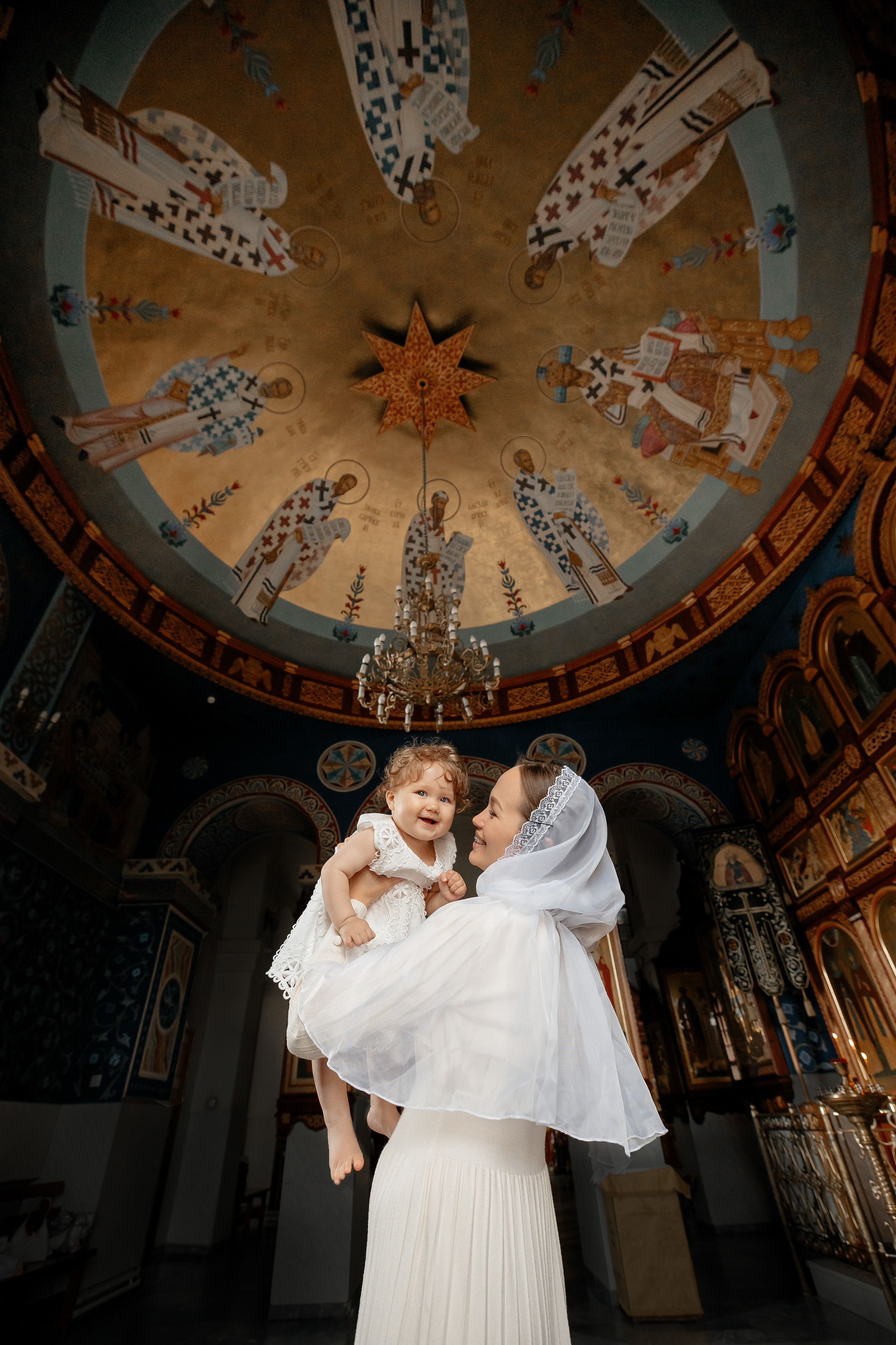 Таинство Крещения (постановочная съемка). Moscow_CPC