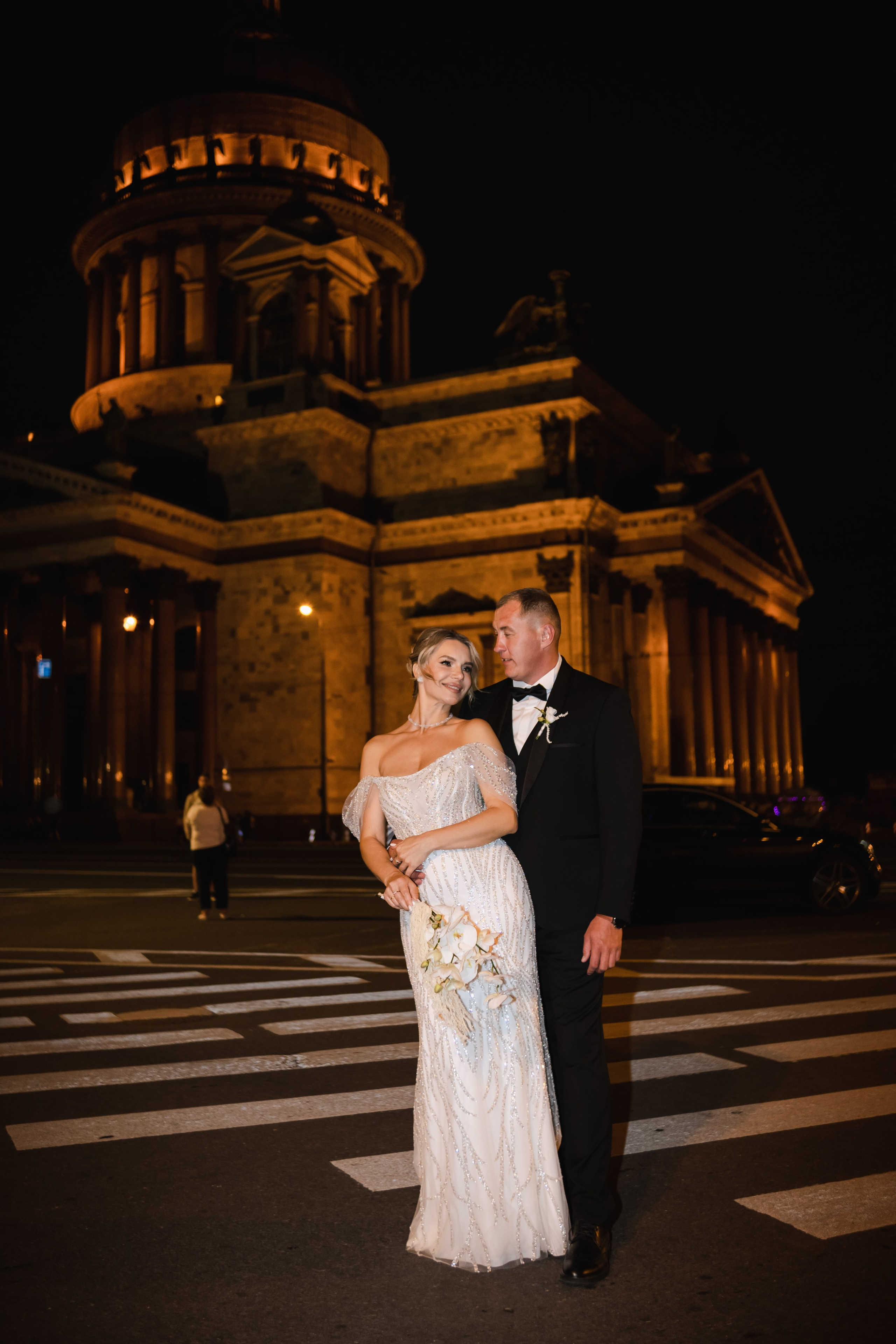 Свадебная вечерняя фотосессия. Портретный и репортажный фотограф в Санкт-Петербурге | Валерия Кайряк