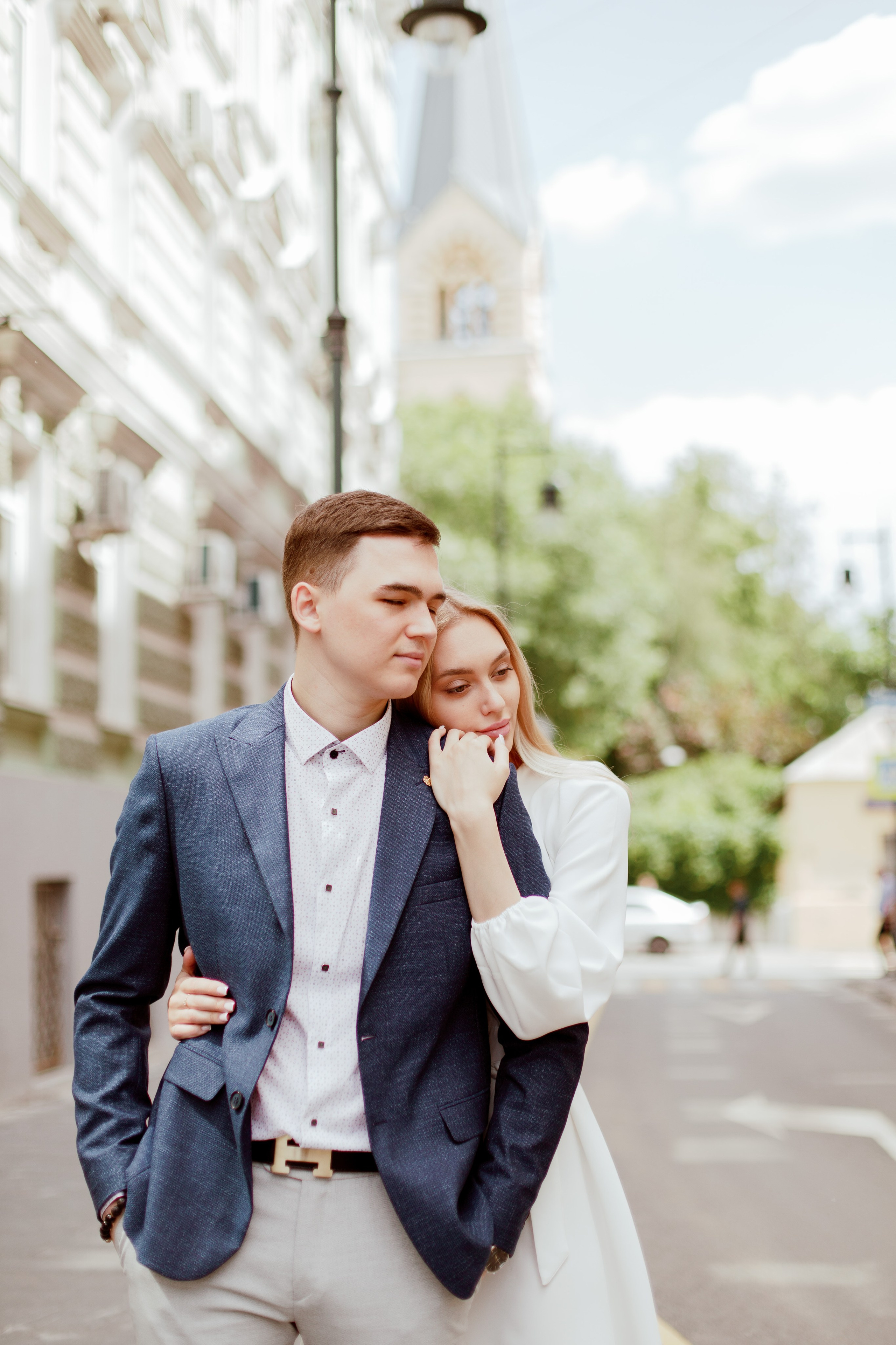 Свадебная прогулка в Москве по улочкам Китай-Города, фотограф на Свадьбу