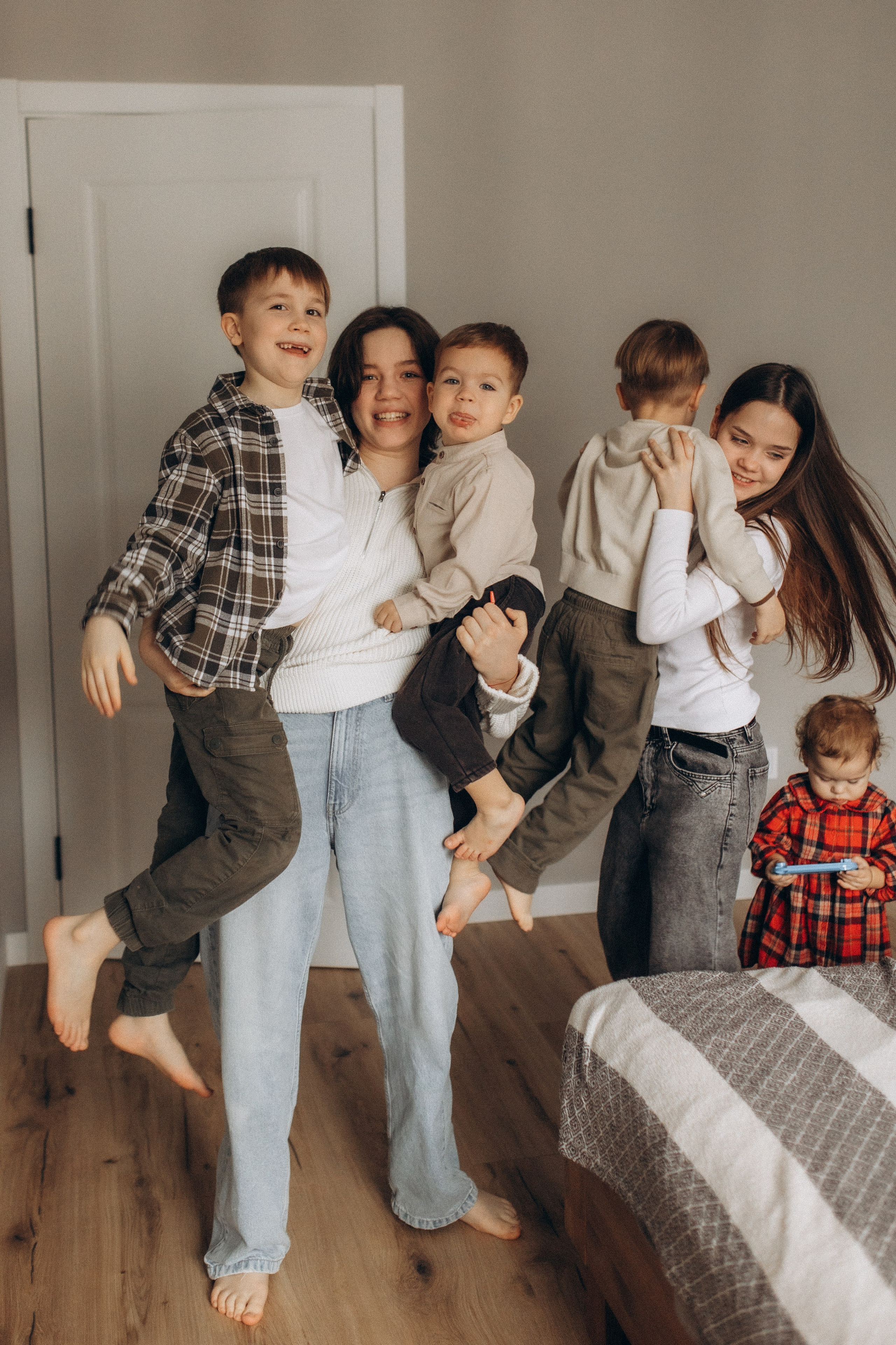 История большой семьи. Семейный фотограф lifestyle в Новосибирске Елена Шпилевая