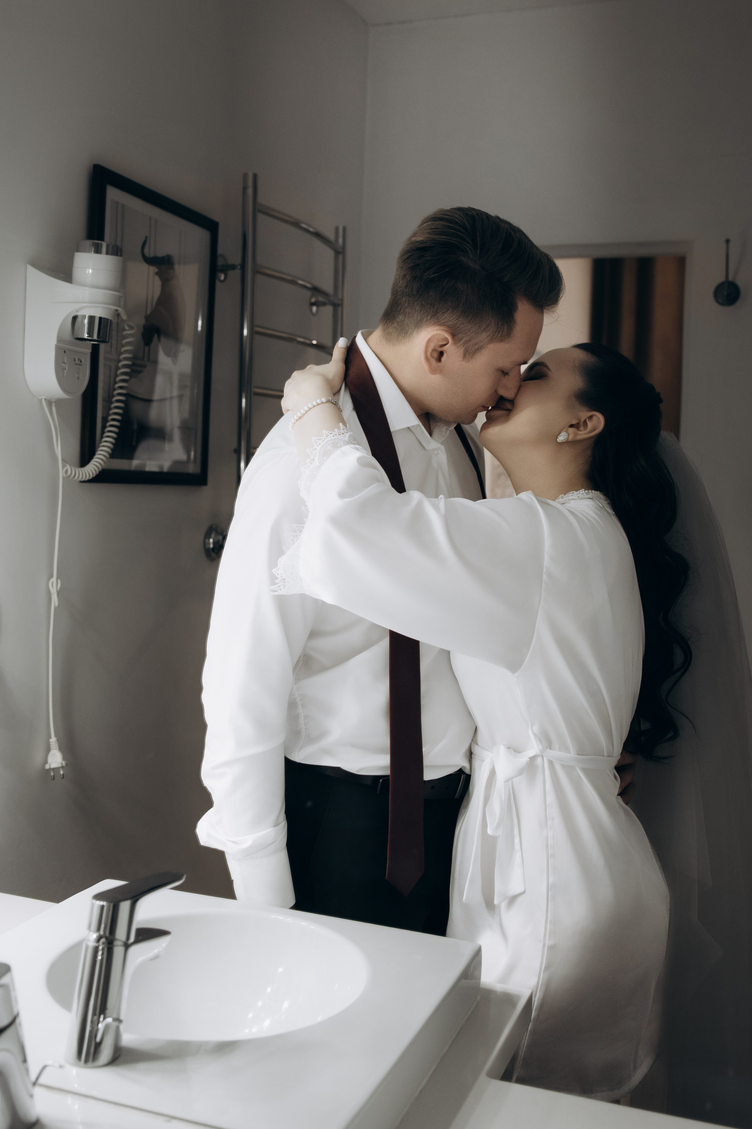 Свадебная фотосъемка в Пензе: Ольга и Владислав в отеле и студии «Перспектива»