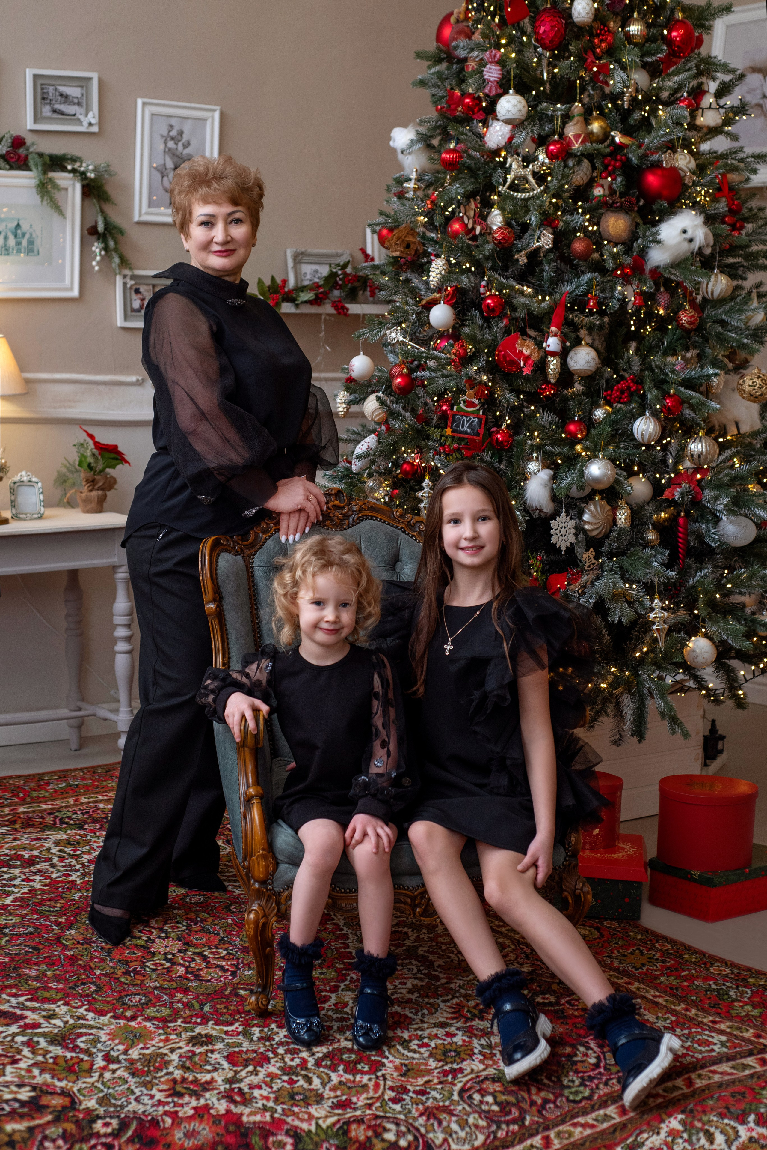 СВЕТЛАНА И АЛЕКСАНДР С ВНУЧКАМИ. Ольга Козлова фотограф Волгоград olkiny-fotki.ru