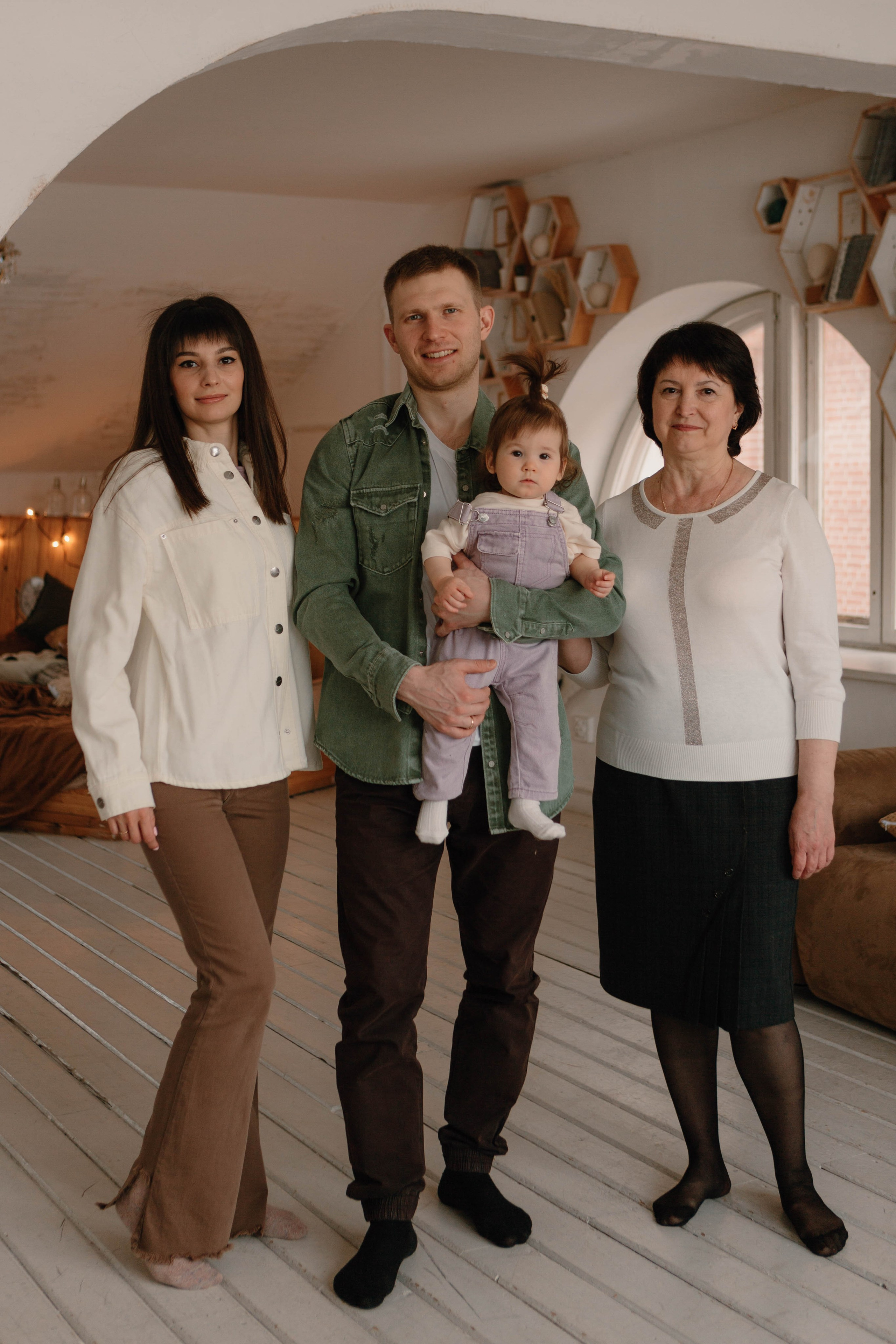 Семья Минченко. Фотограф Александра Кузнецова