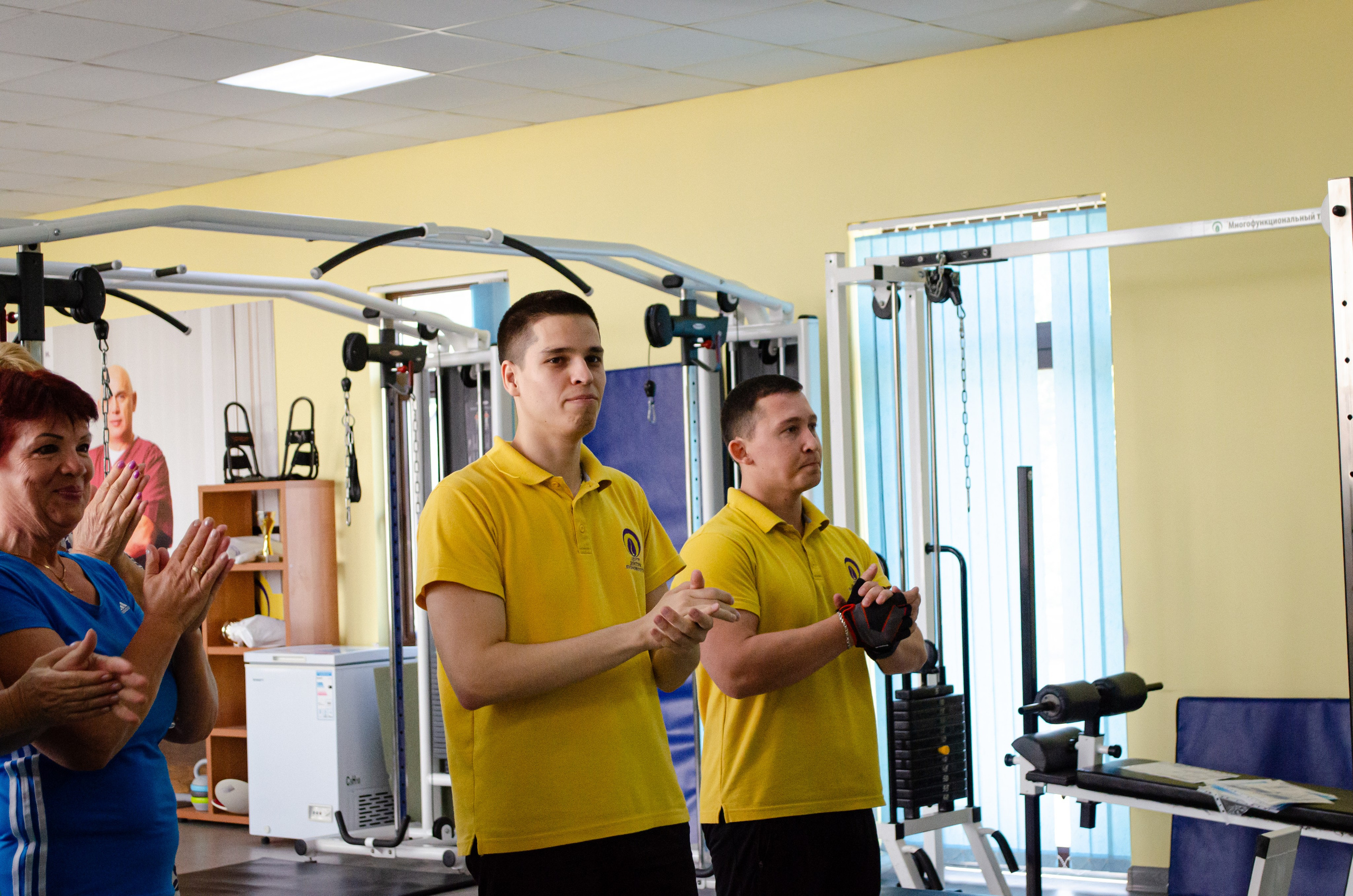 Медицинское спортивное мероприятие. Фотограф