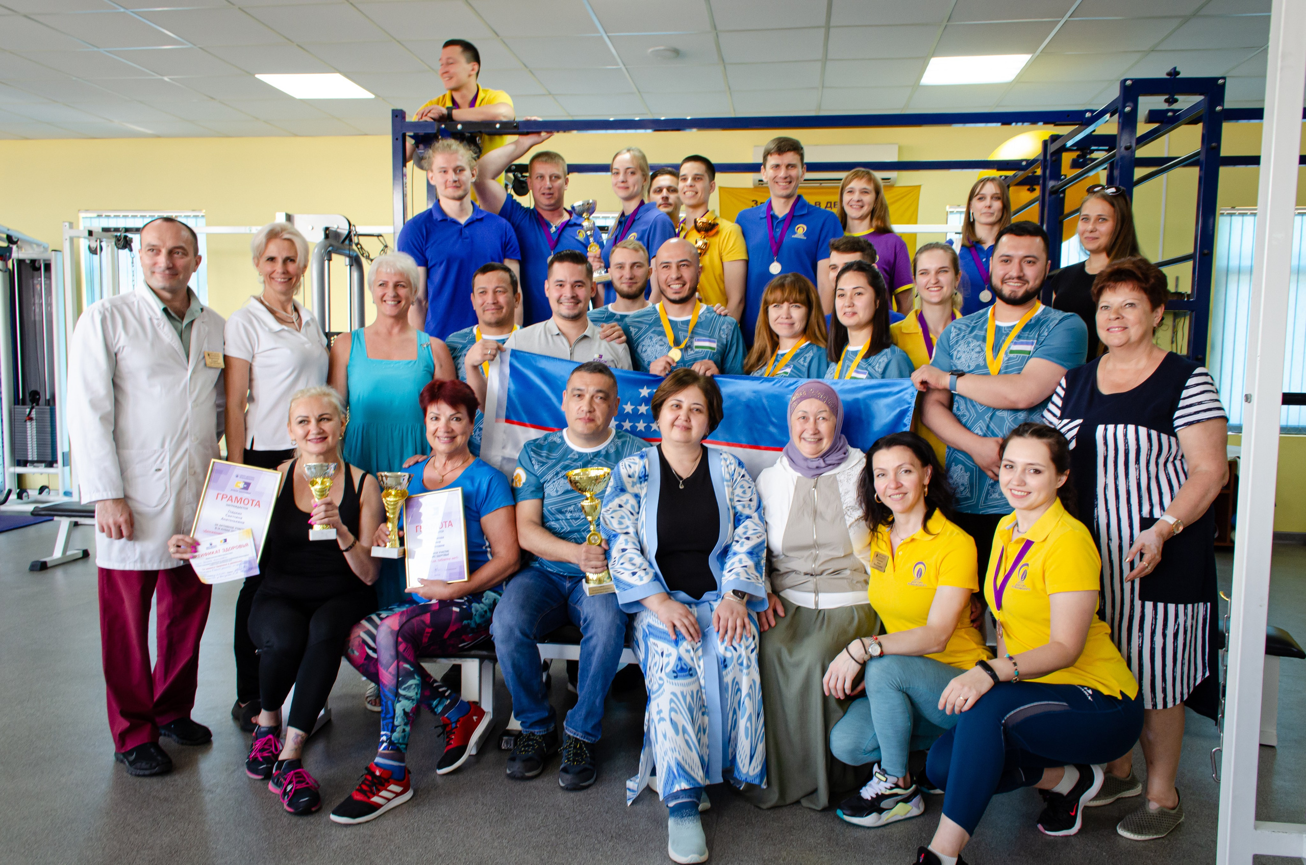 Медицинское спортивное мероприятие. Фотограф