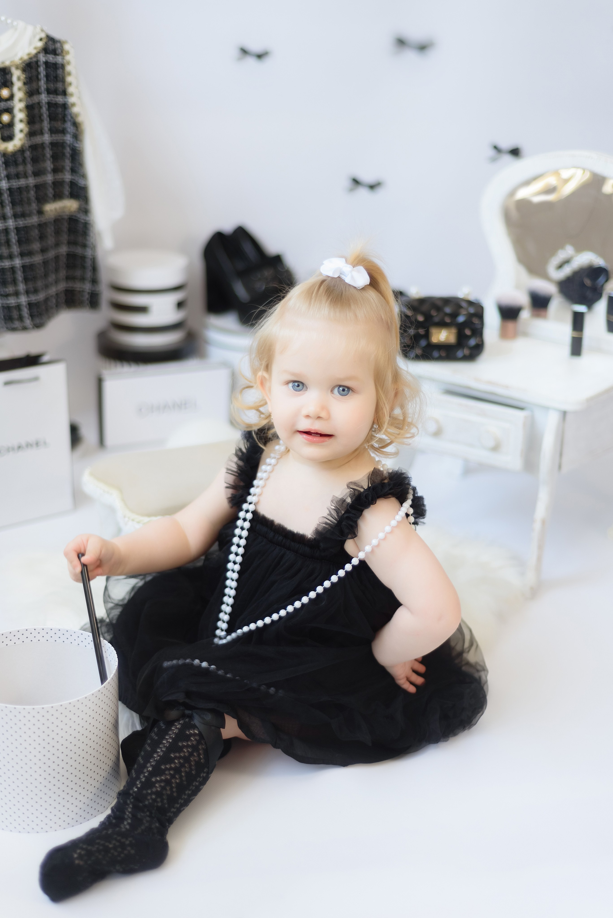 Детская фотосессия «Шанель». Детский Фотограф |Фотограф на годик в Брянске Ирина Романова