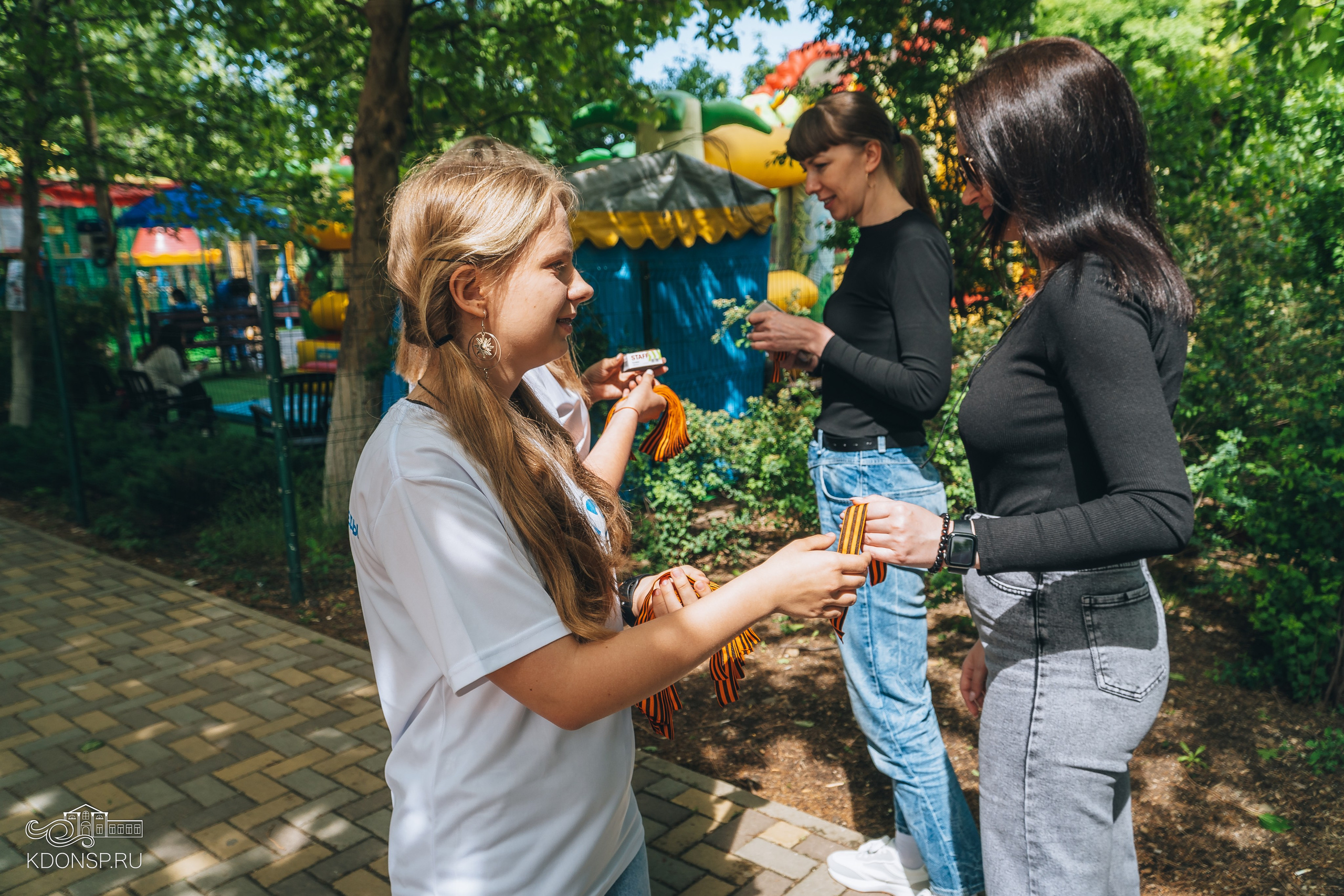 «Георгиевская ленточка». Новотитаровский Дом культуры