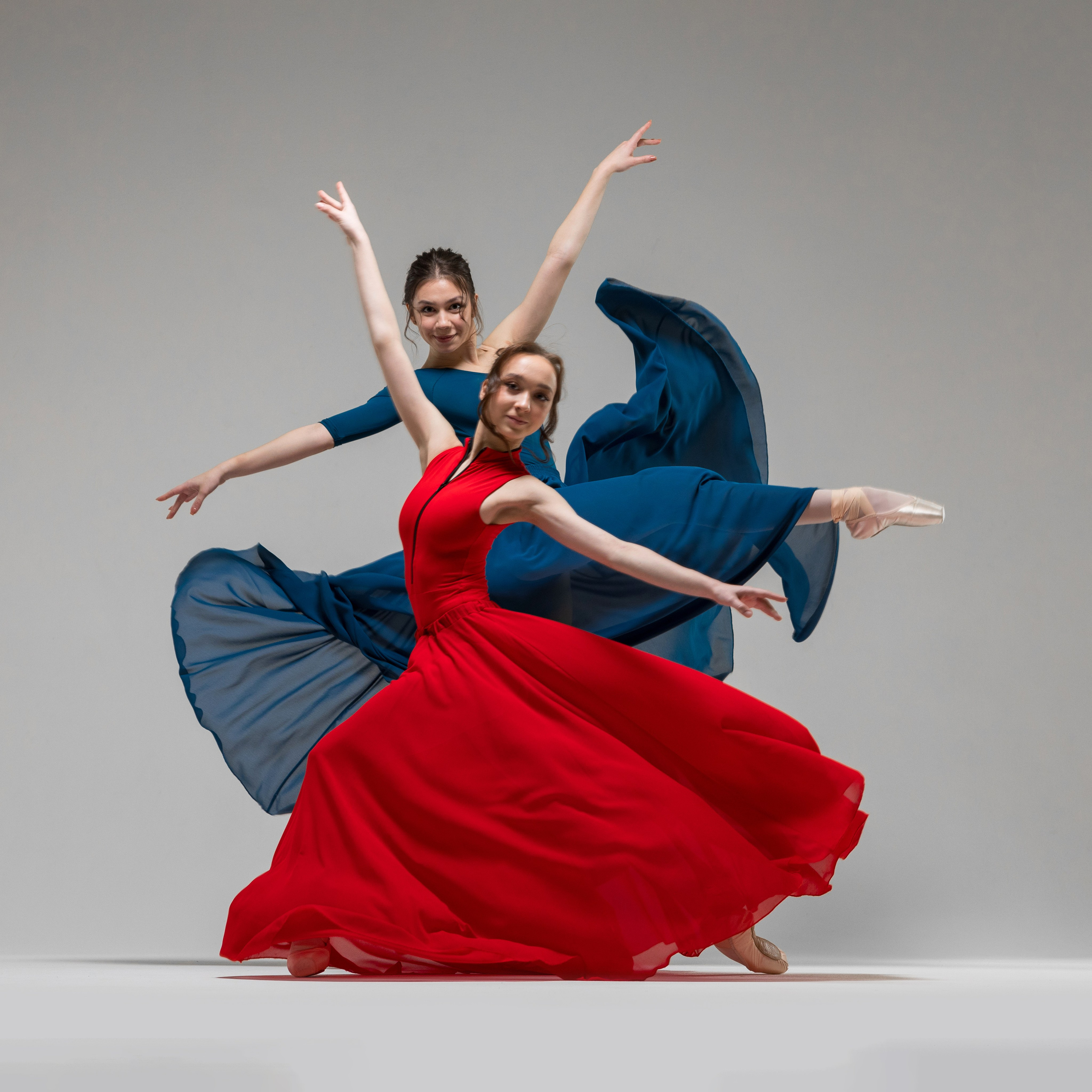 Балетная съёмка на белой циклораме и фонах. Балетный фотограф Алина Ханько — Душа Балета