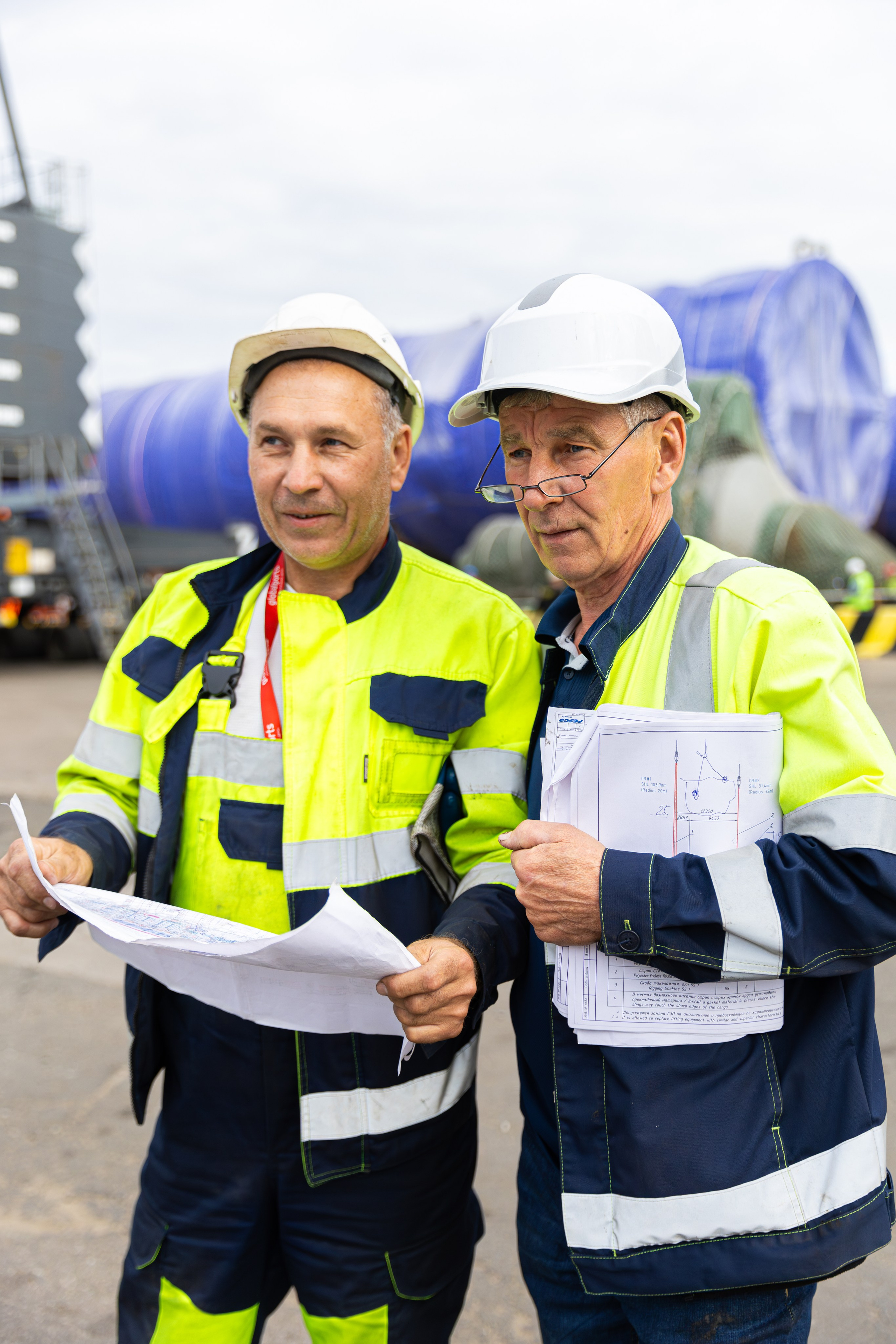 Разгрузка в порту. Снимаю съемки