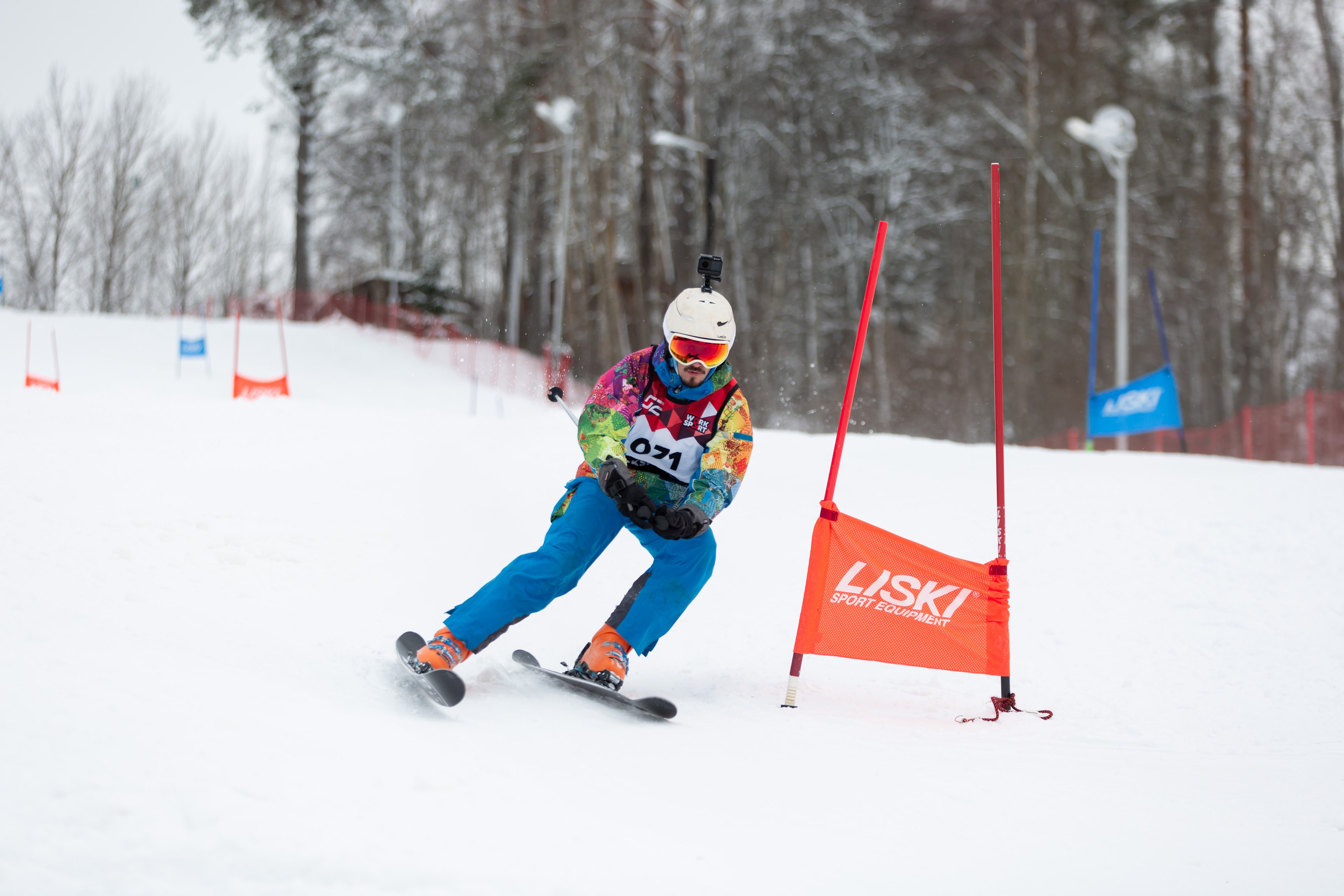 Сноуборд и лыжи для «Work&Sport». Снимаю съемки