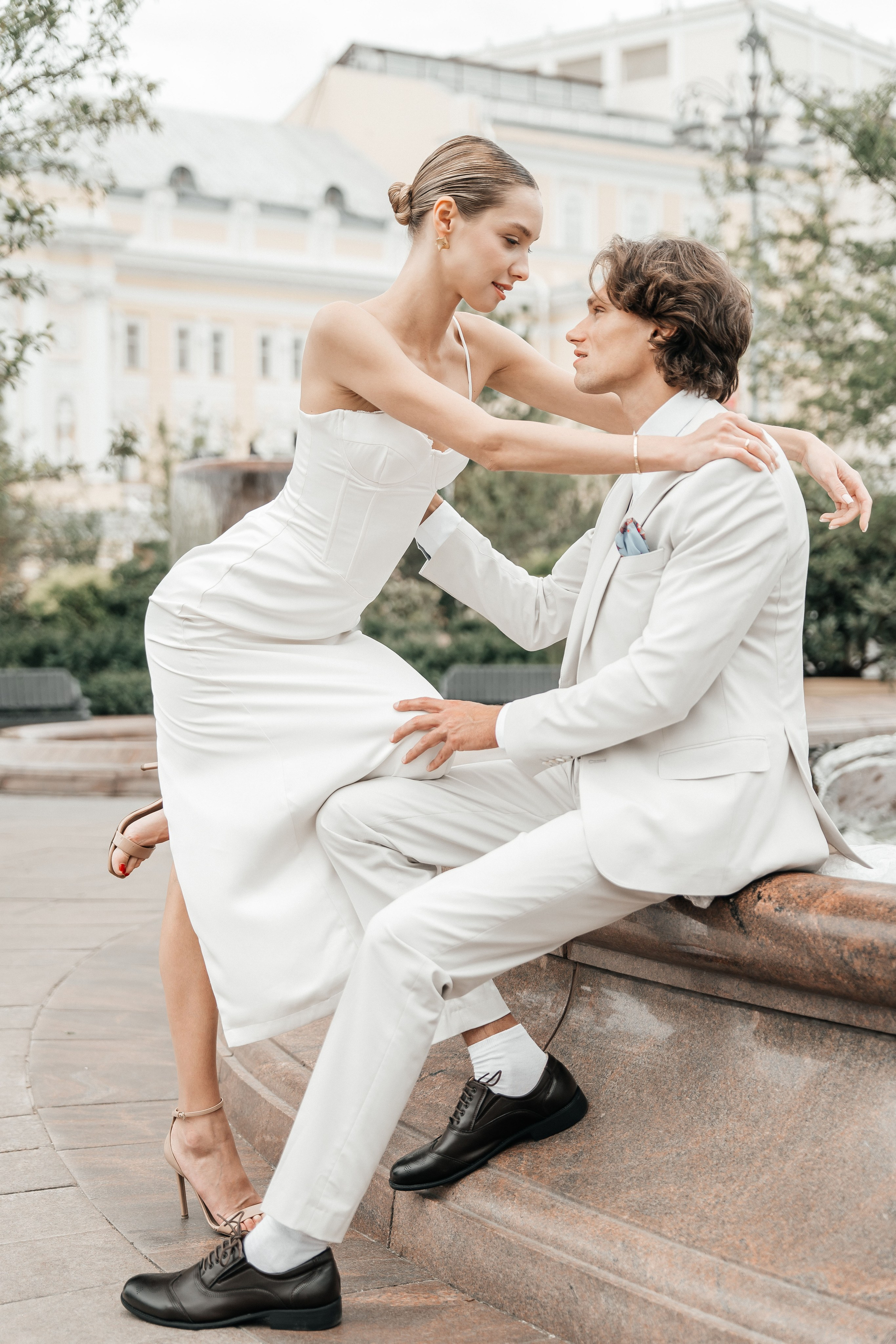 Полина и Эрнест | Прогулка | Портфолио. Фото и видео съёмка в Москве и МО Александр Чапала и Трояк Алеся