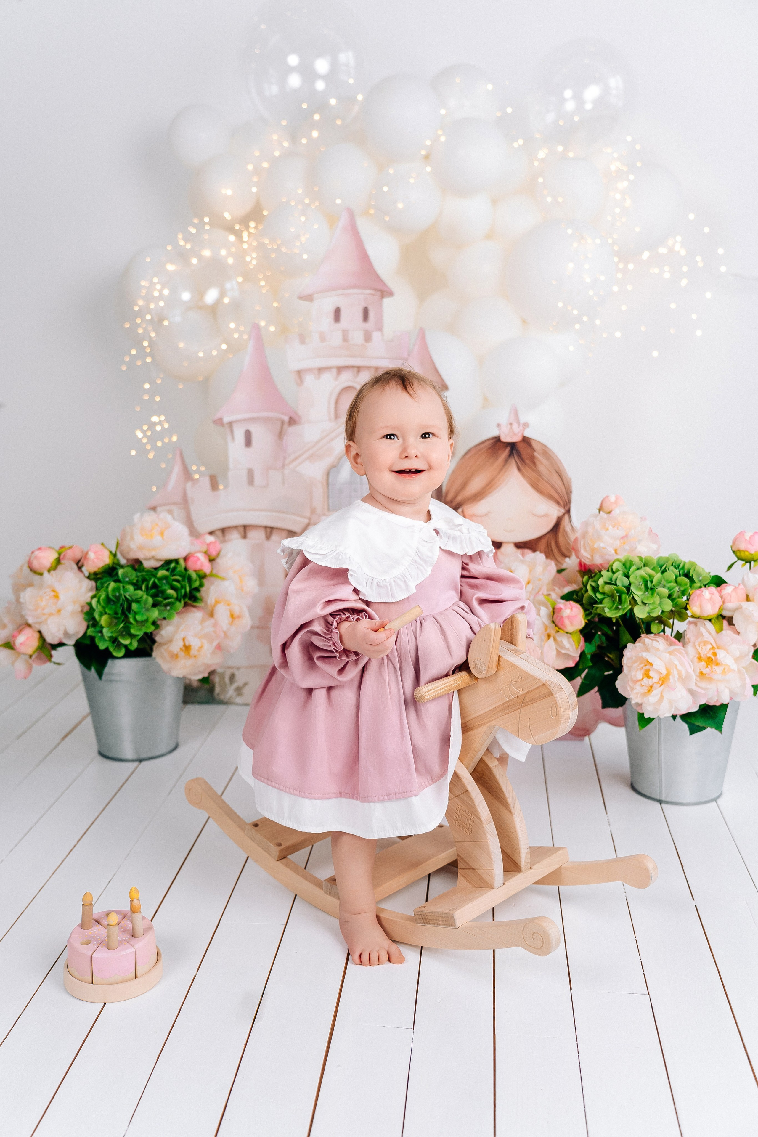 1 годик. «Лама» Детская фотостудия Уфа