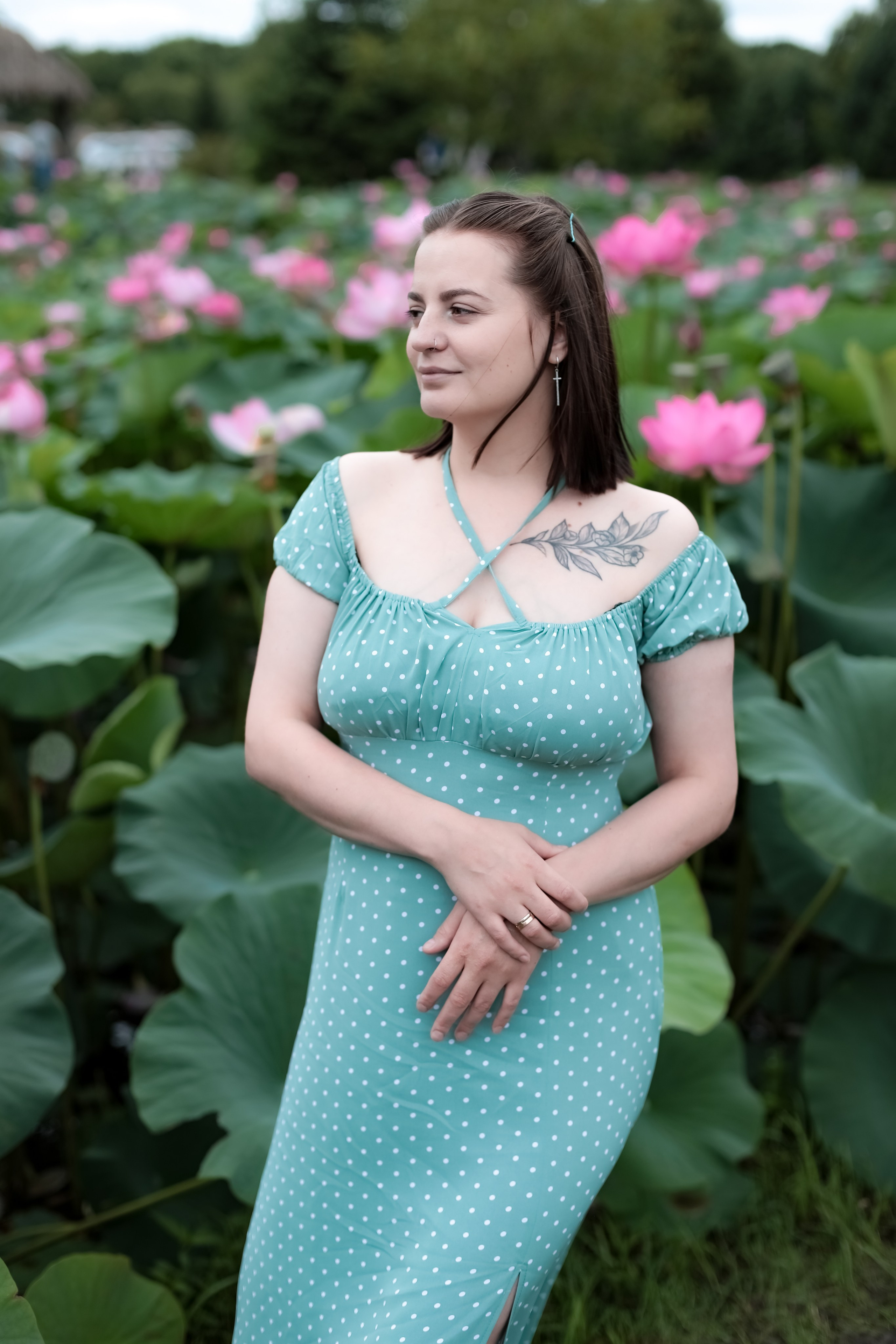 В лотосах. Фотограф г. Хабаровск. Семейные и индивидуальные съёмки