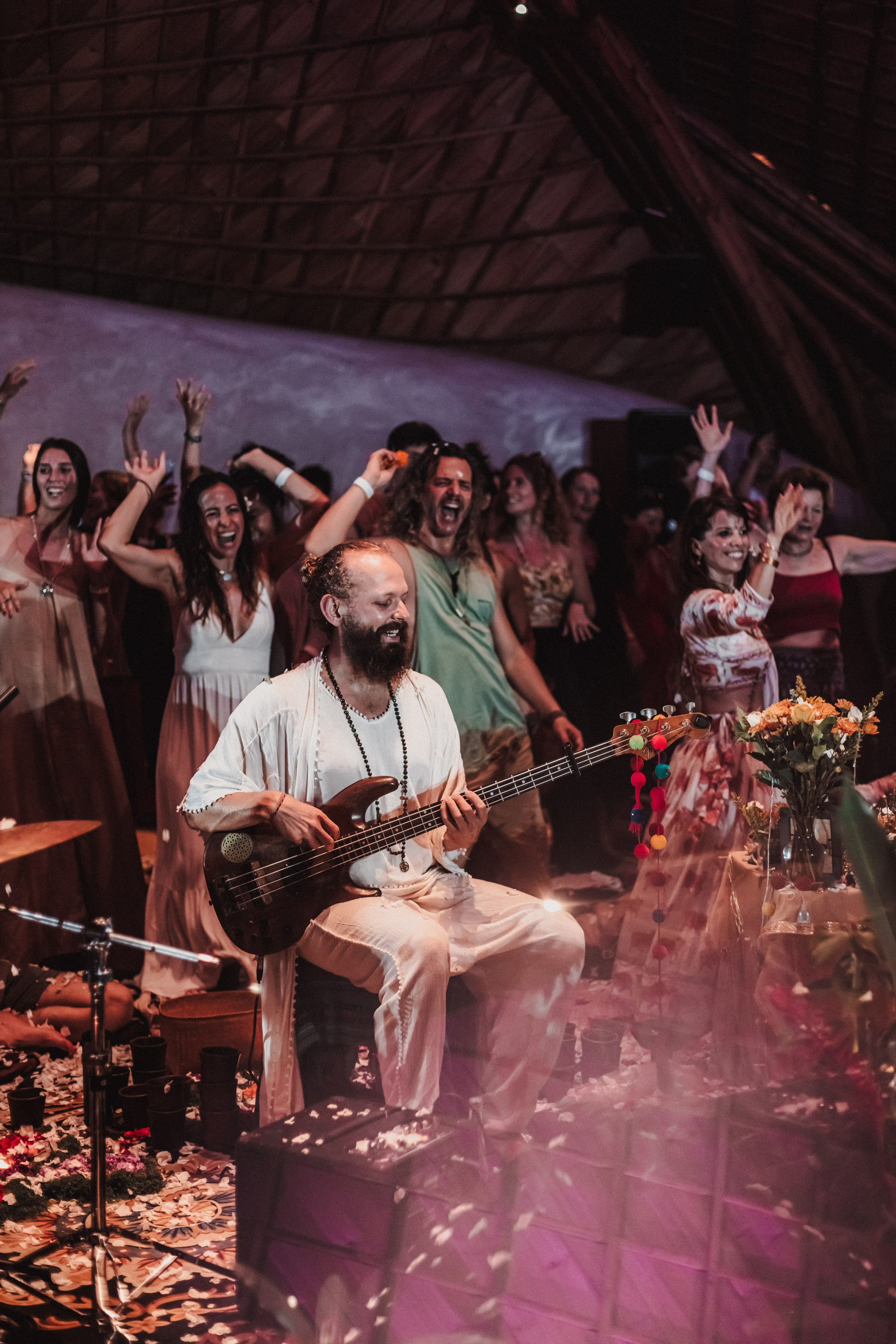 Hanuman Project kirtan at Alchemy march. Mariam Bagdasaryan