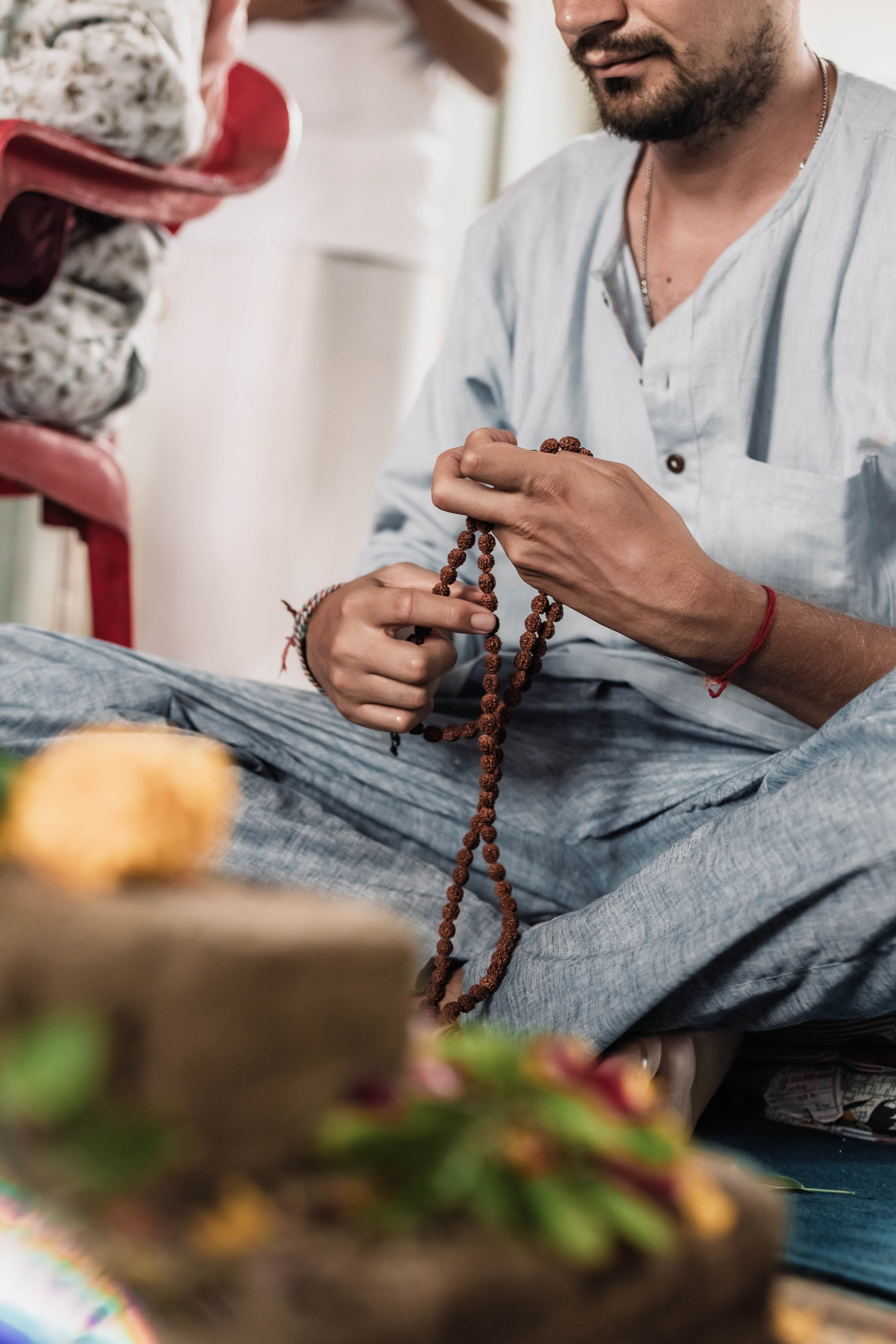 Pitri Paksha yagyas & poojas Devraha Baba ji ashram. Mariam Bagdasaryan