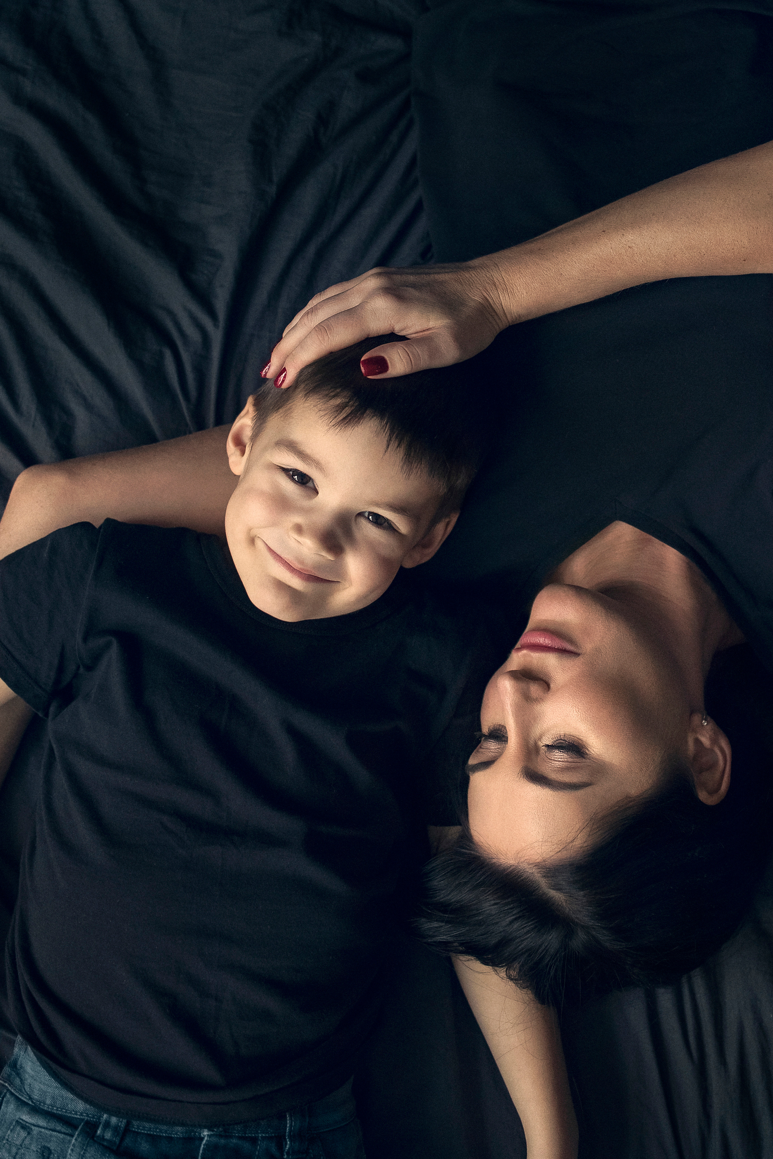 Фотосессия мамы и сына в студии "Сейчас". Семейный и детский фотограф в Перми Мария Карабатова